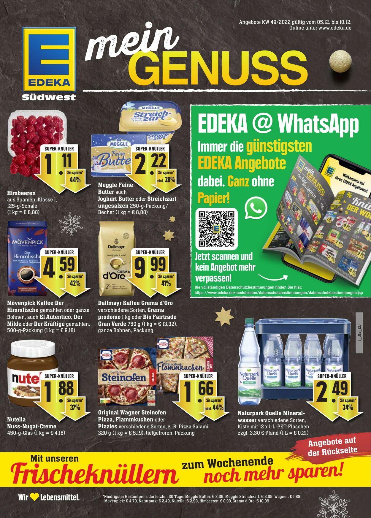 Prospekt Edeka 05.12.2022 - 10.12.2022