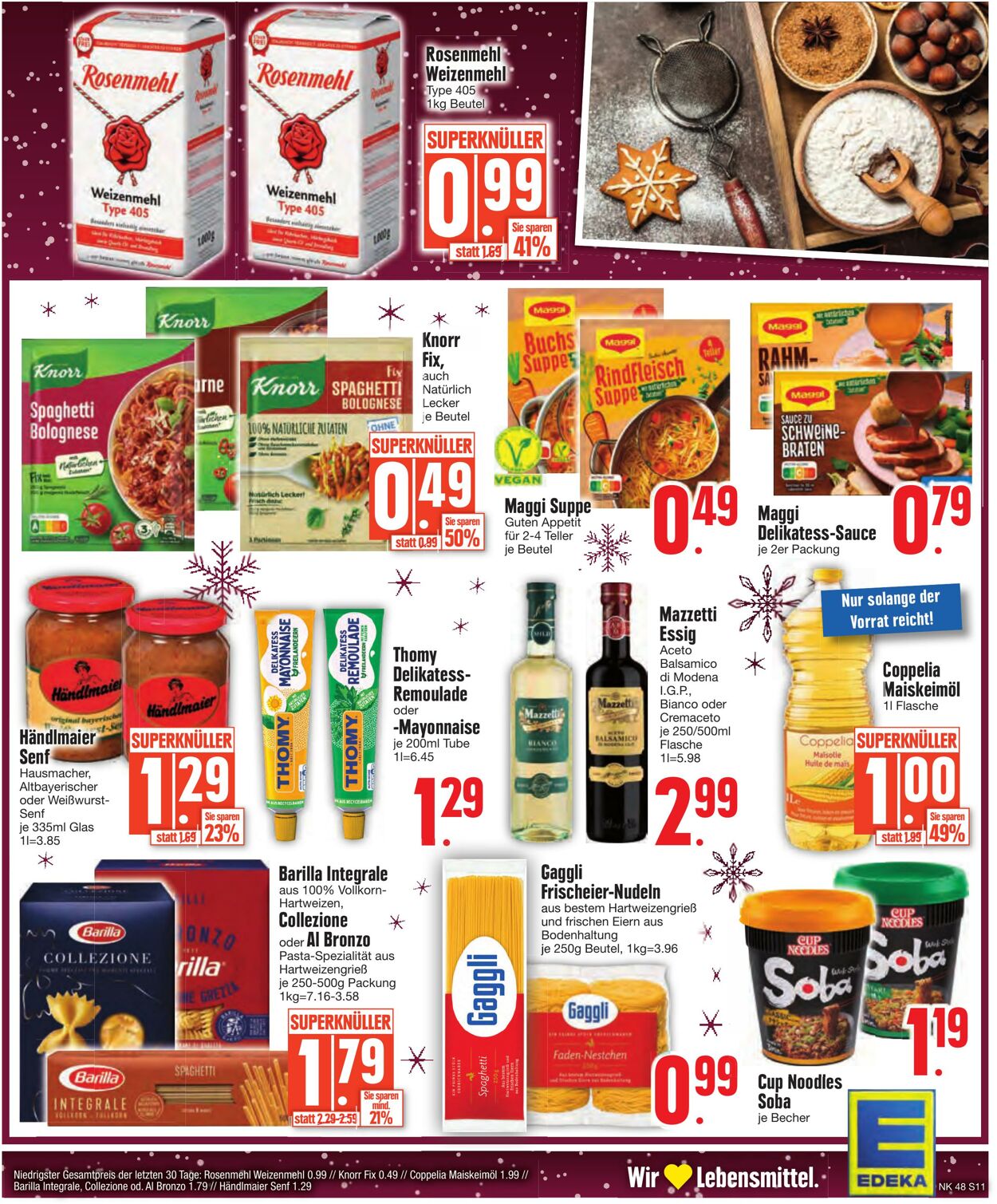 Prospekt Edeka 28.11.2022 - 03.12.2022