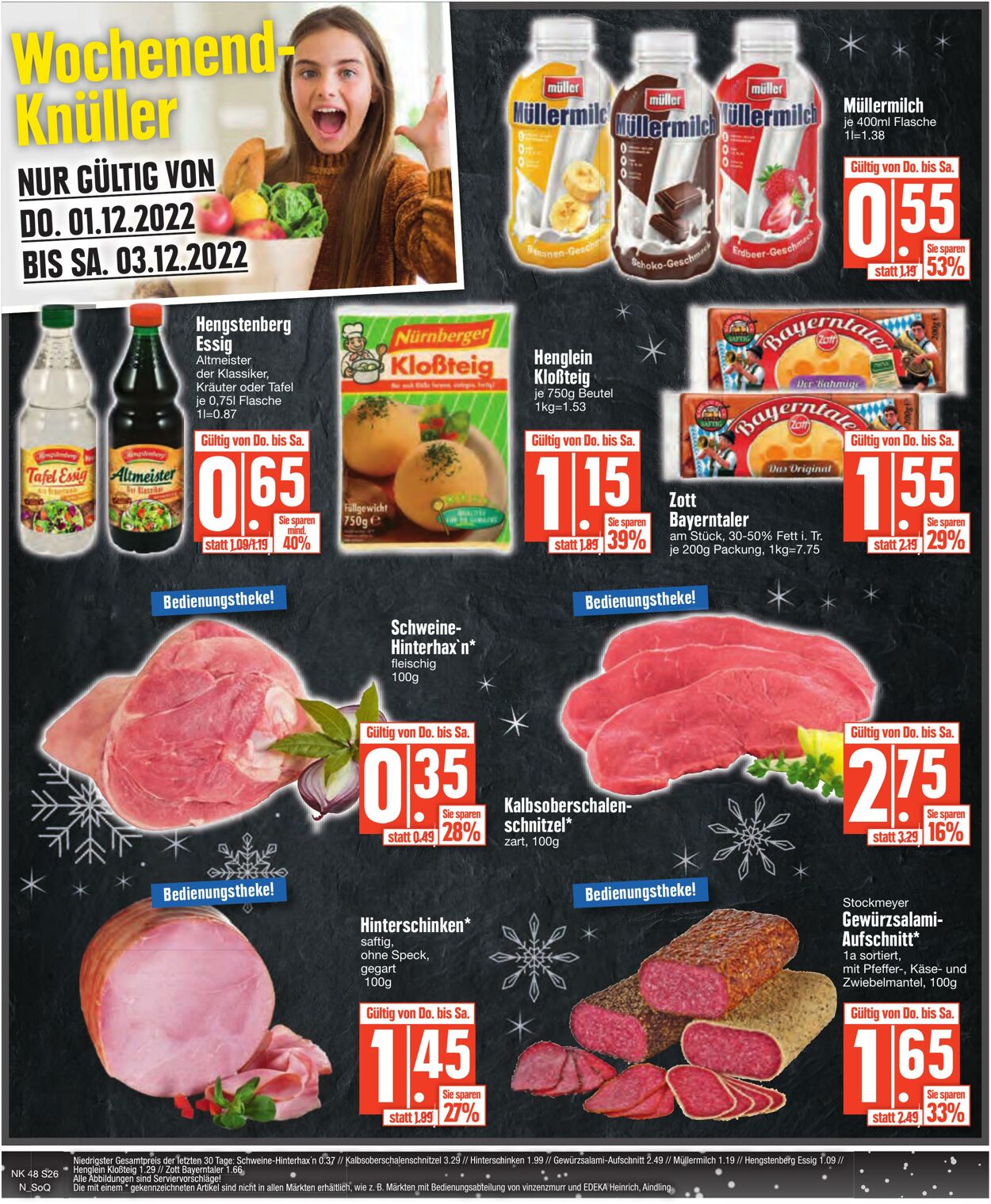 Prospekt Edeka 28.11.2022 - 03.12.2022