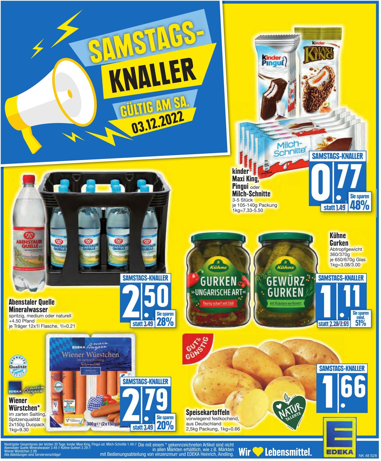 Prospekt Edeka 28.11.2022 - 03.12.2022