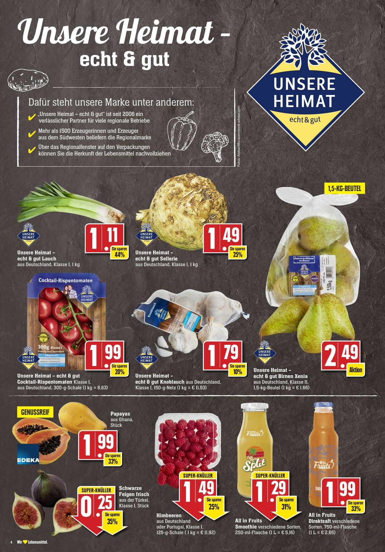 Prospekt Edeka 26.09.2022 - 01.10.2022