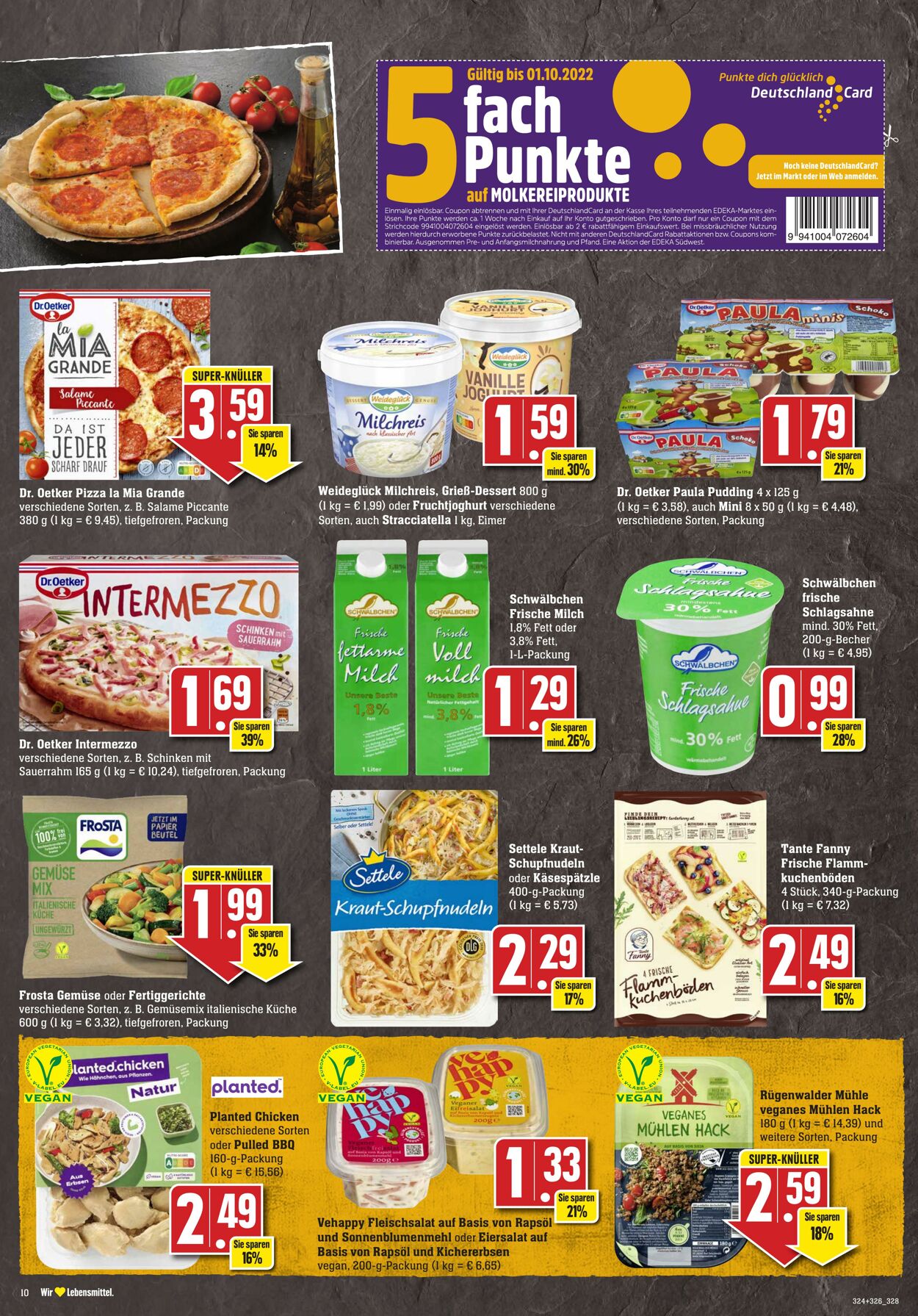 Prospekt Edeka 26.09.2022 - 01.10.2022