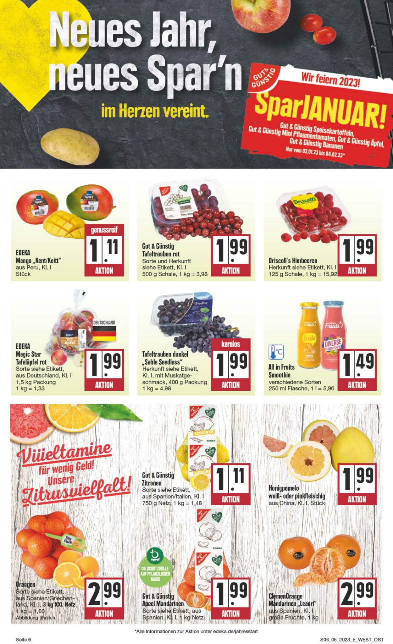 Prospekt Edeka 30.01.2023 - 04.02.2023