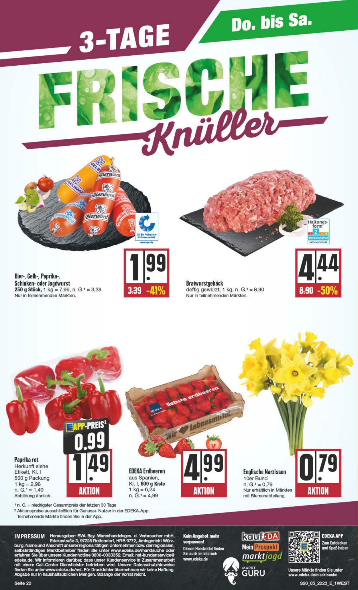 Prospekt Edeka 30.01.2023 - 04.02.2023