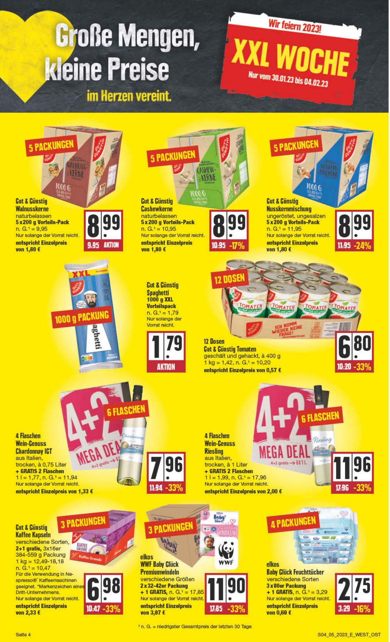 Prospekt Edeka 30.01.2023 - 04.02.2023