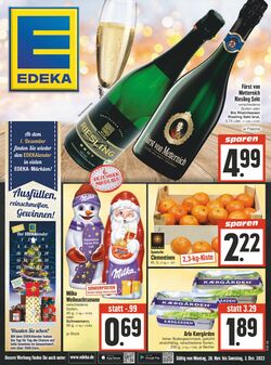 Prospekt Edeka 28.11.2022 - 03.12.2022