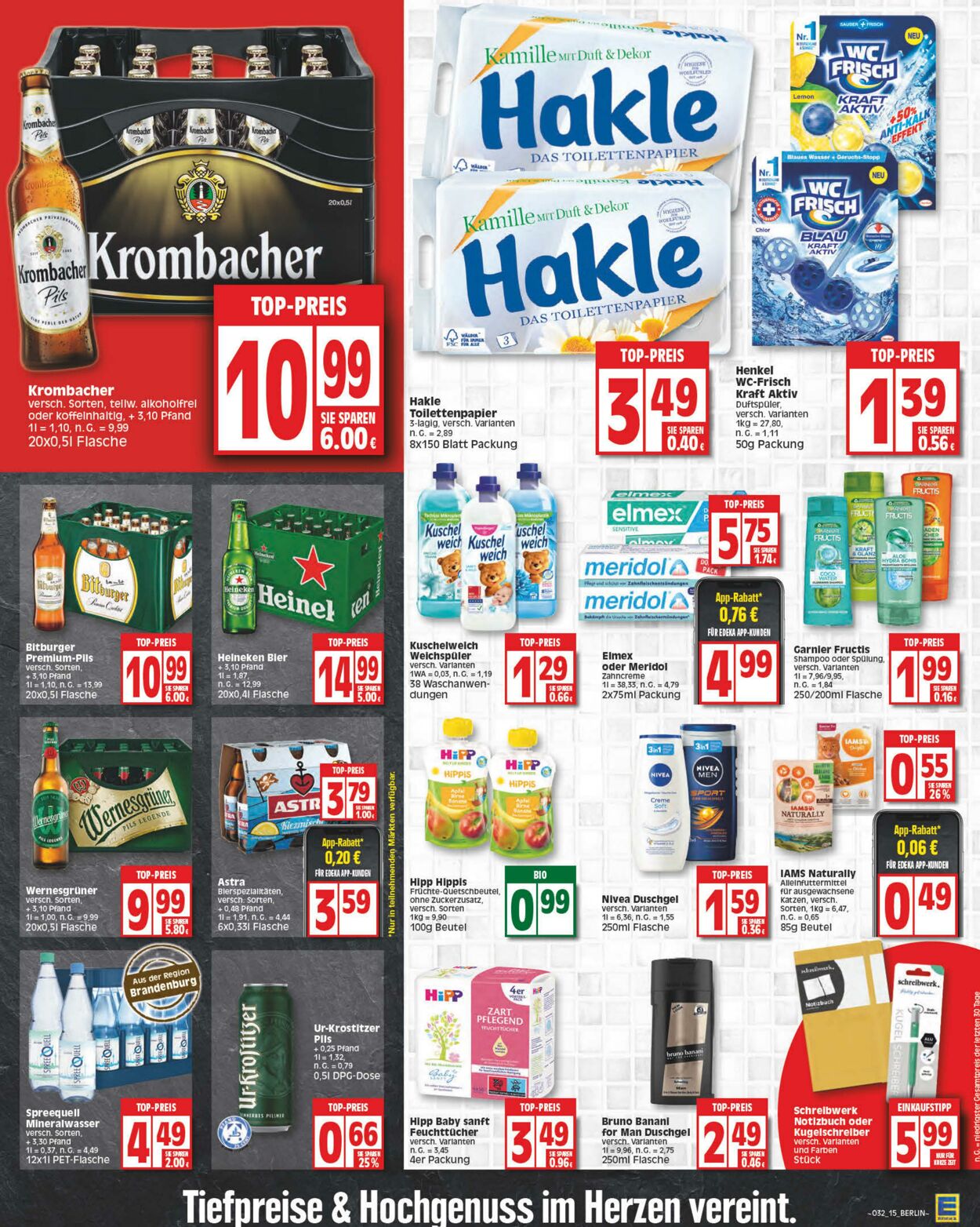 Prospekt Edeka 07.08.2023 - 12.08.2023