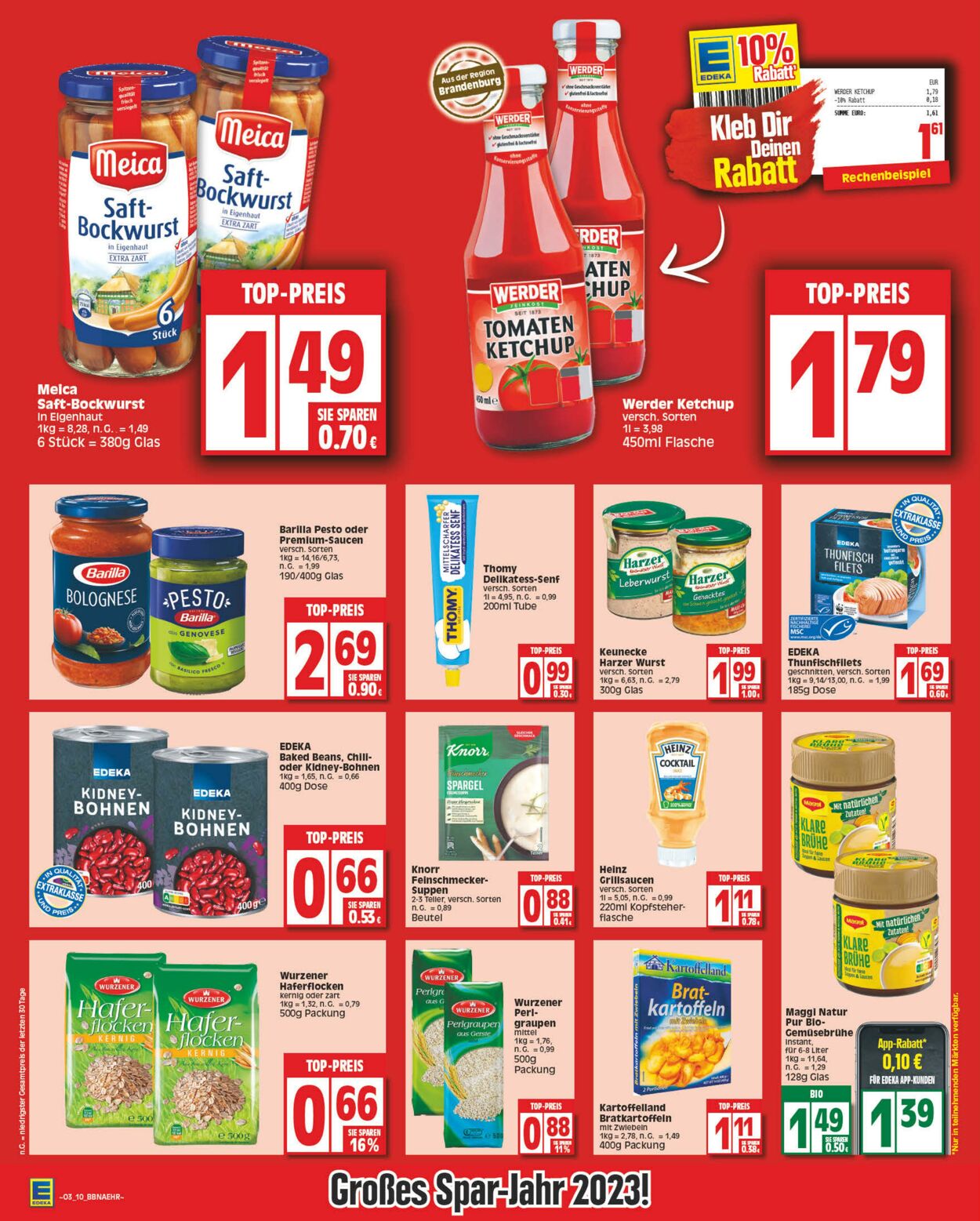 Prospekt Edeka 16.01.2023 - 21.01.2023