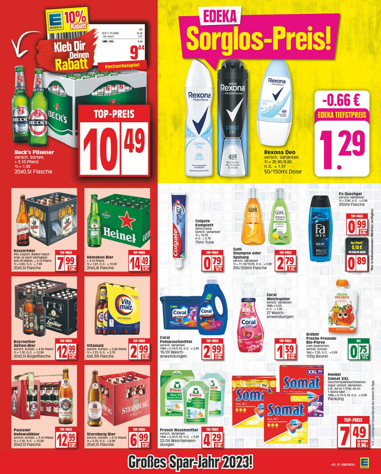 Prospekt Edeka 16.01.2023 - 21.01.2023