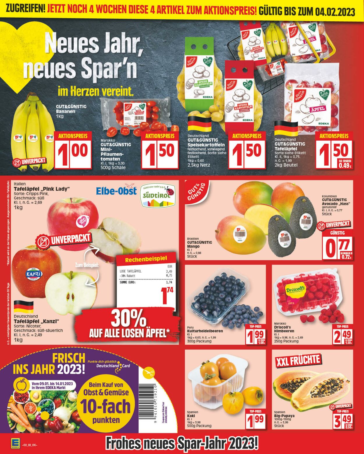 Prospekt Edeka 09.01.2023 - 14.01.2023