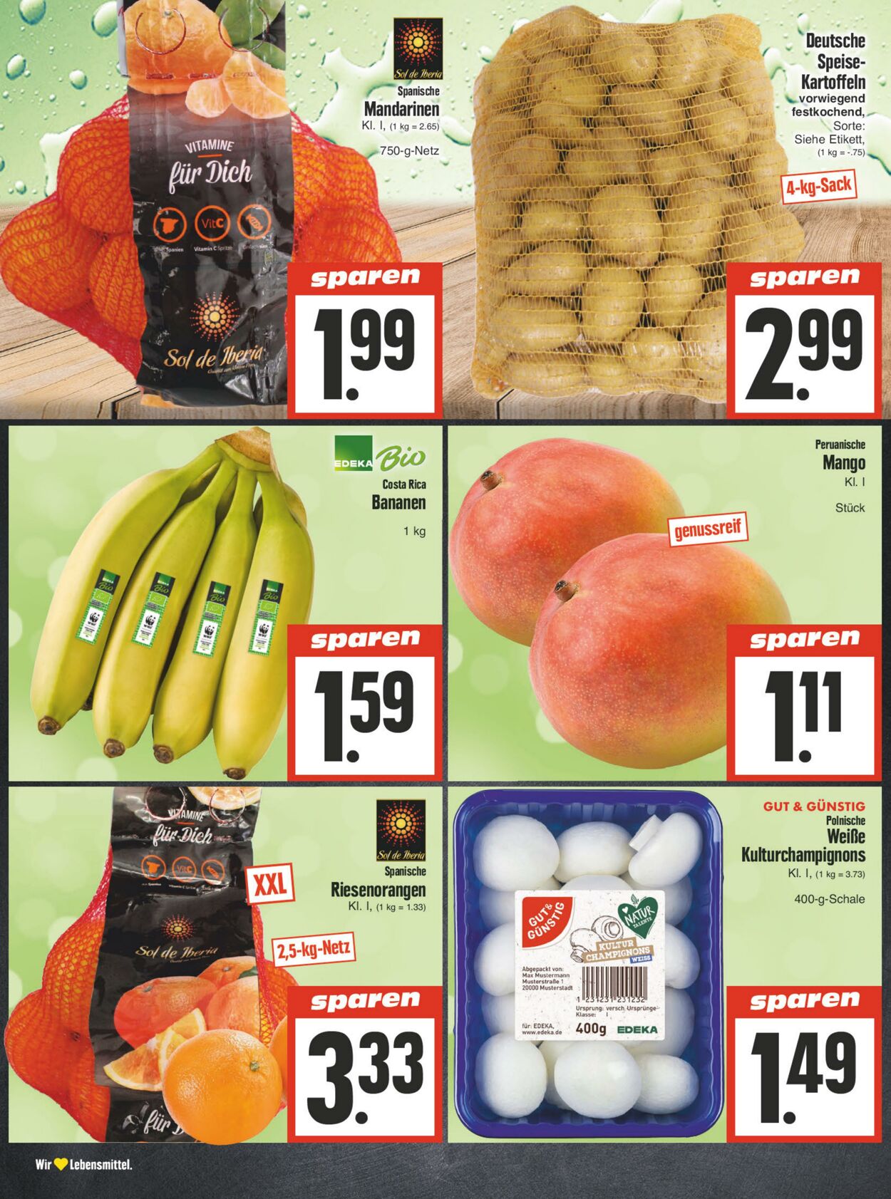 Prospekt Edeka 20.02.2023 - 25.02.2023