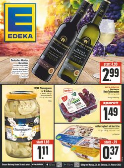 Prospekt Edeka 20.02.2023 - 25.02.2023