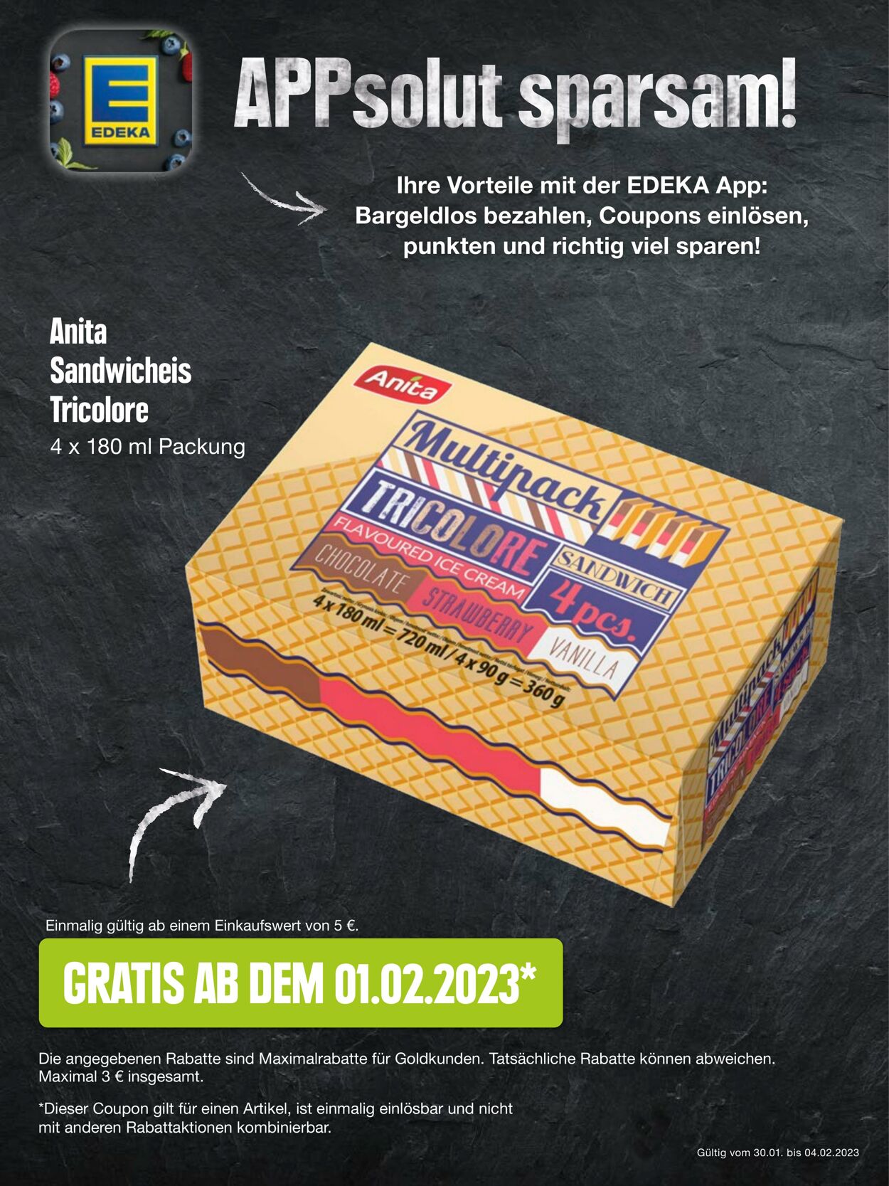 Prospekt Edeka 30.01.2023 - 04.02.2023