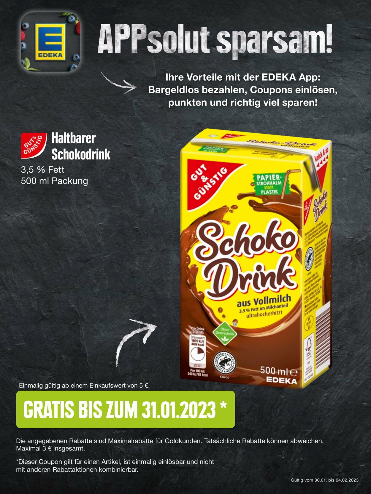 Prospekt Edeka 30.01.2023 - 04.02.2023