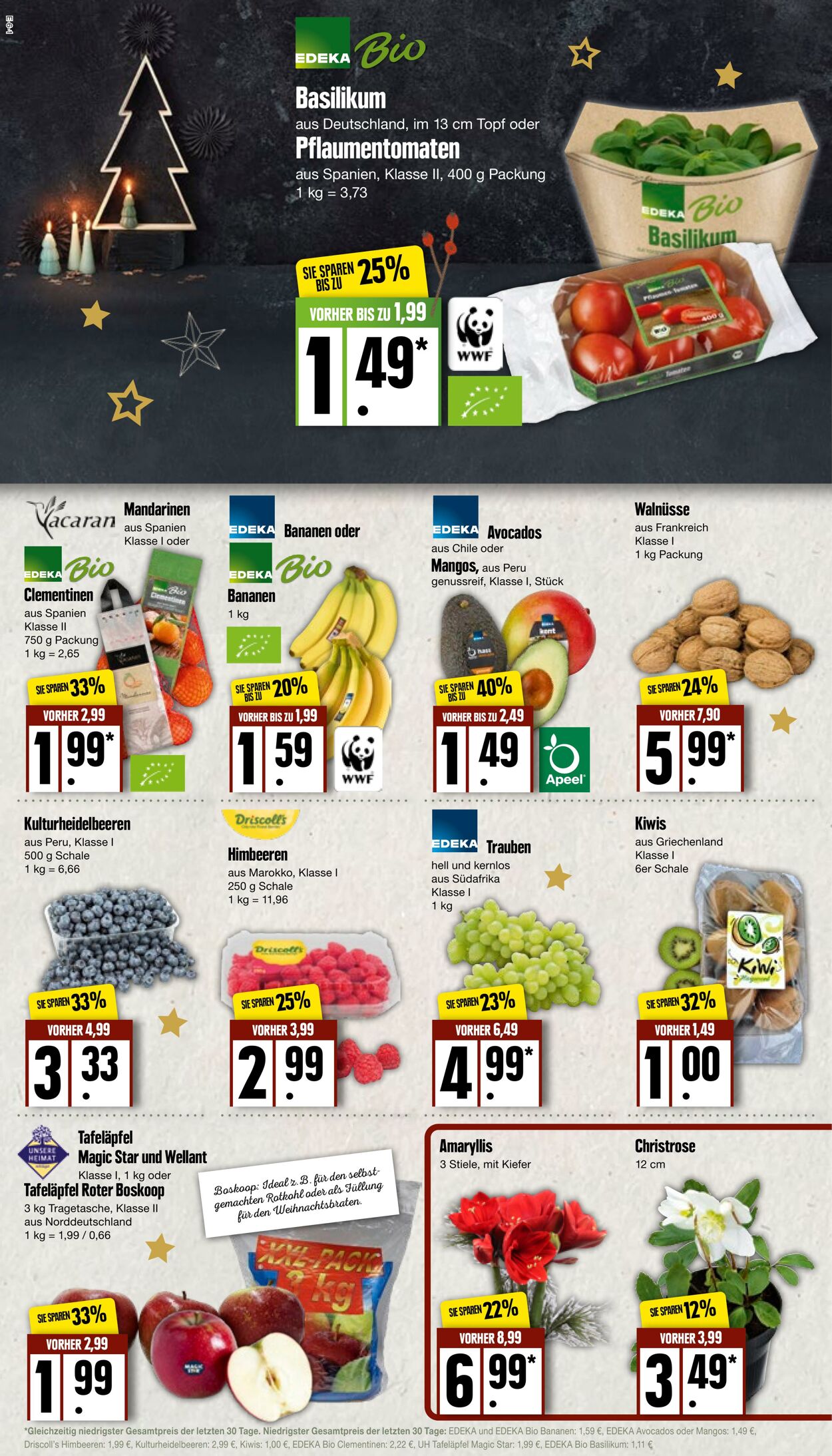 Prospekt Edeka 19.12.2022 - 24.12.2022