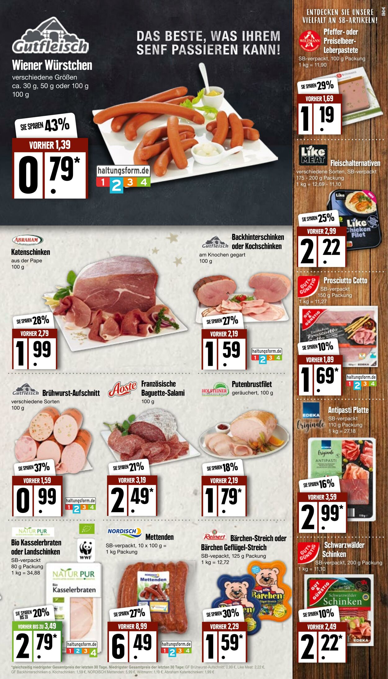 Prospekt Edeka 19.12.2022 - 24.12.2022