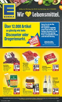 Prospekt Edeka 06.02.2023 - 11.02.2023