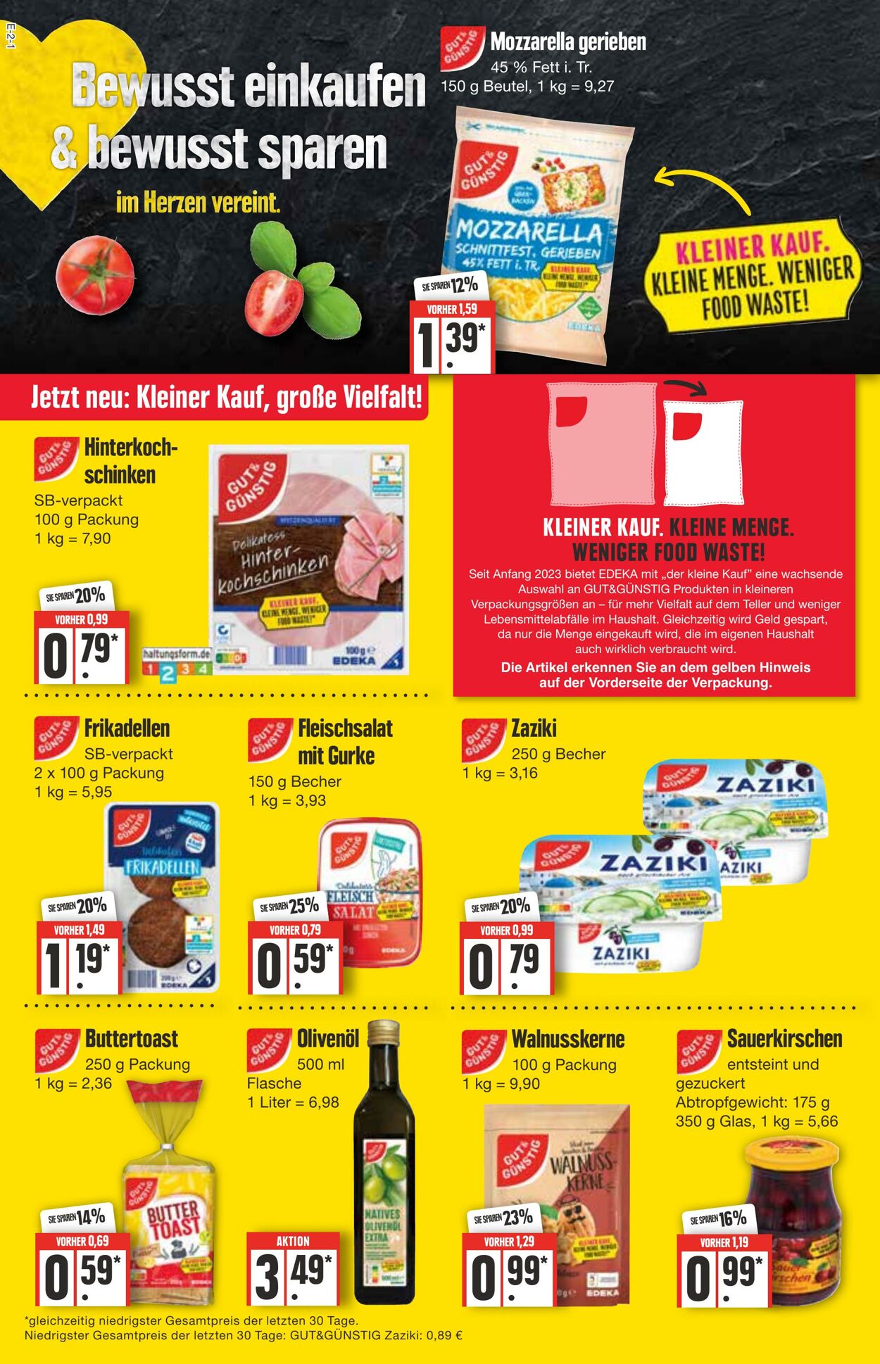 Prospekt Edeka 20.03.2023 - 25.03.2023