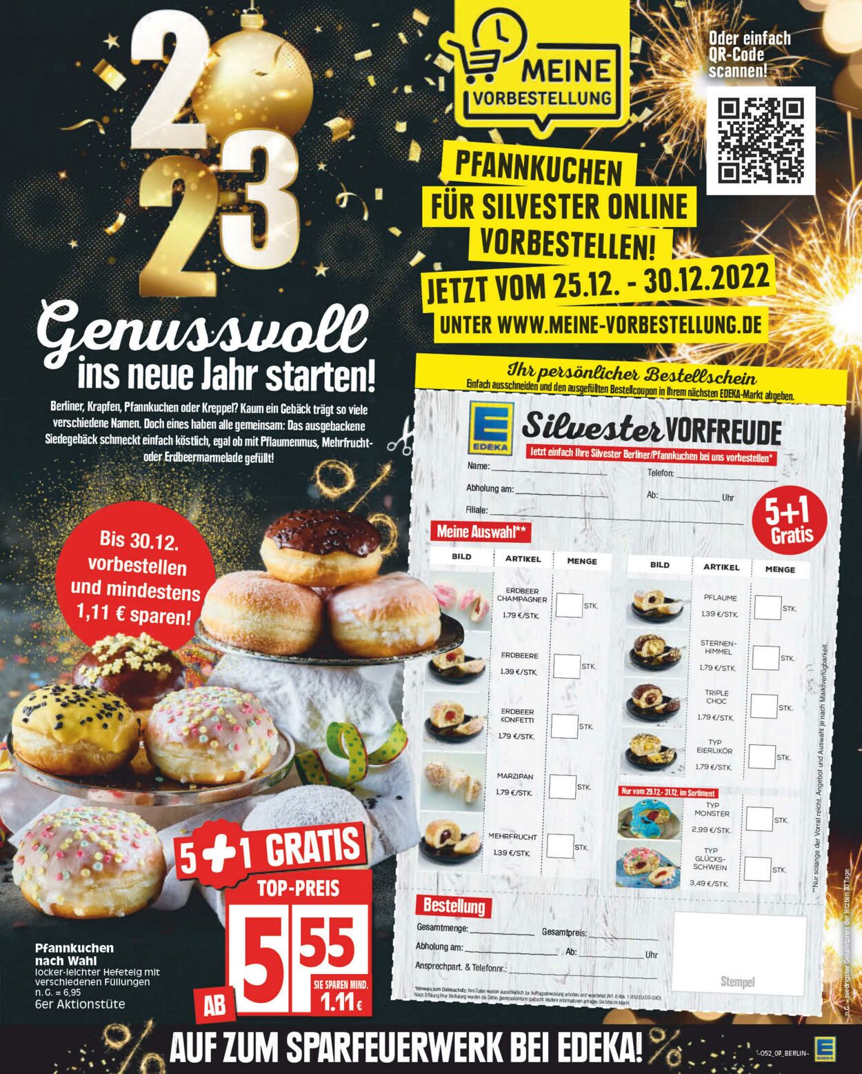 Prospekt Edeka 27.12.2022 - 31.12.2022