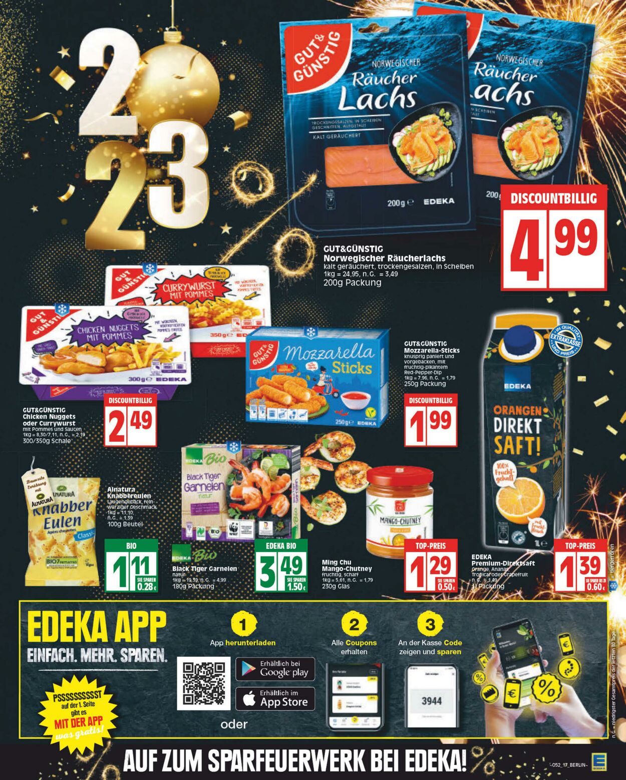 Prospekt Edeka 27.12.2022 - 31.12.2022