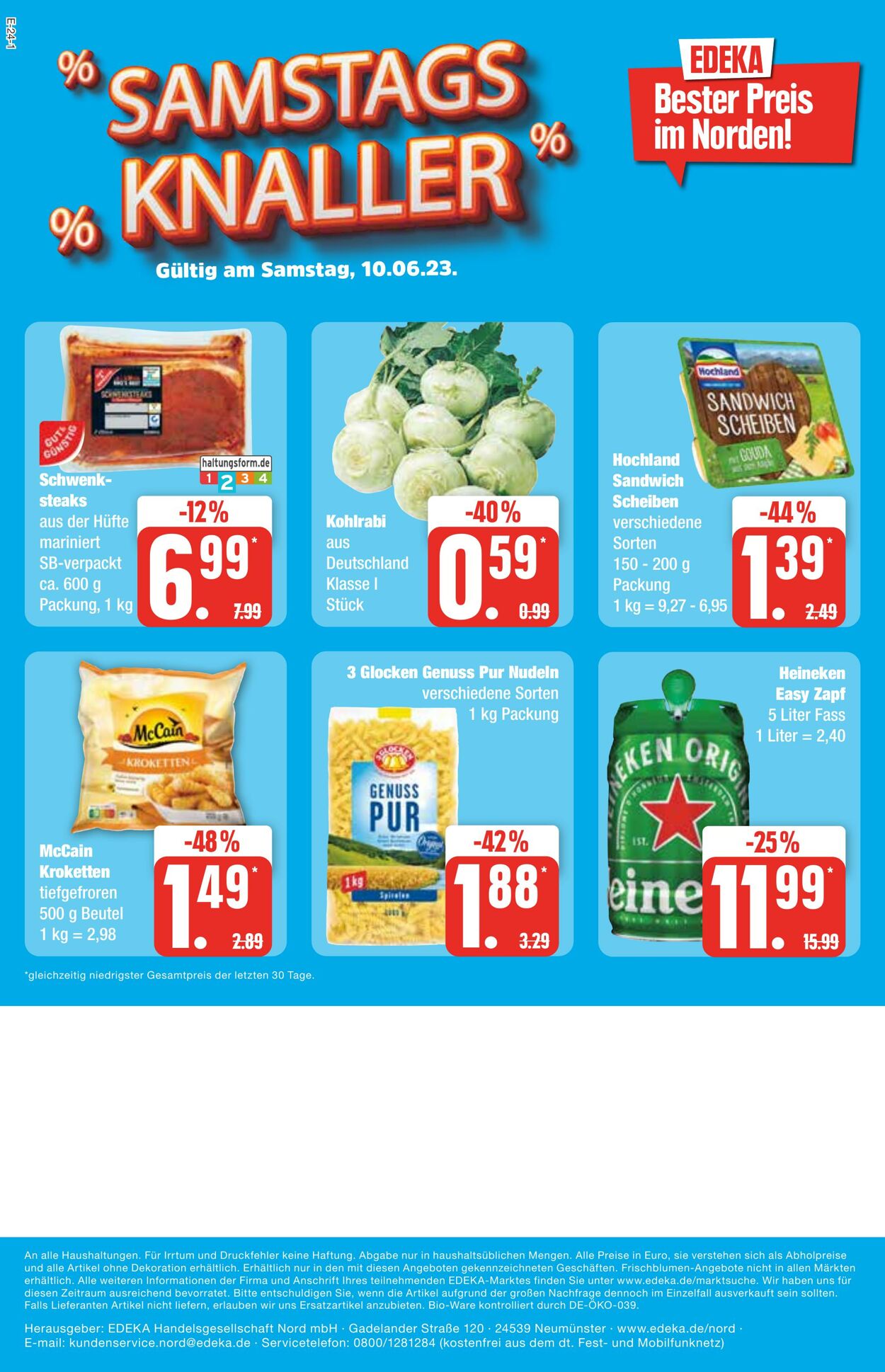 Prospekt Edeka 05.06.2023 - 10.06.2023