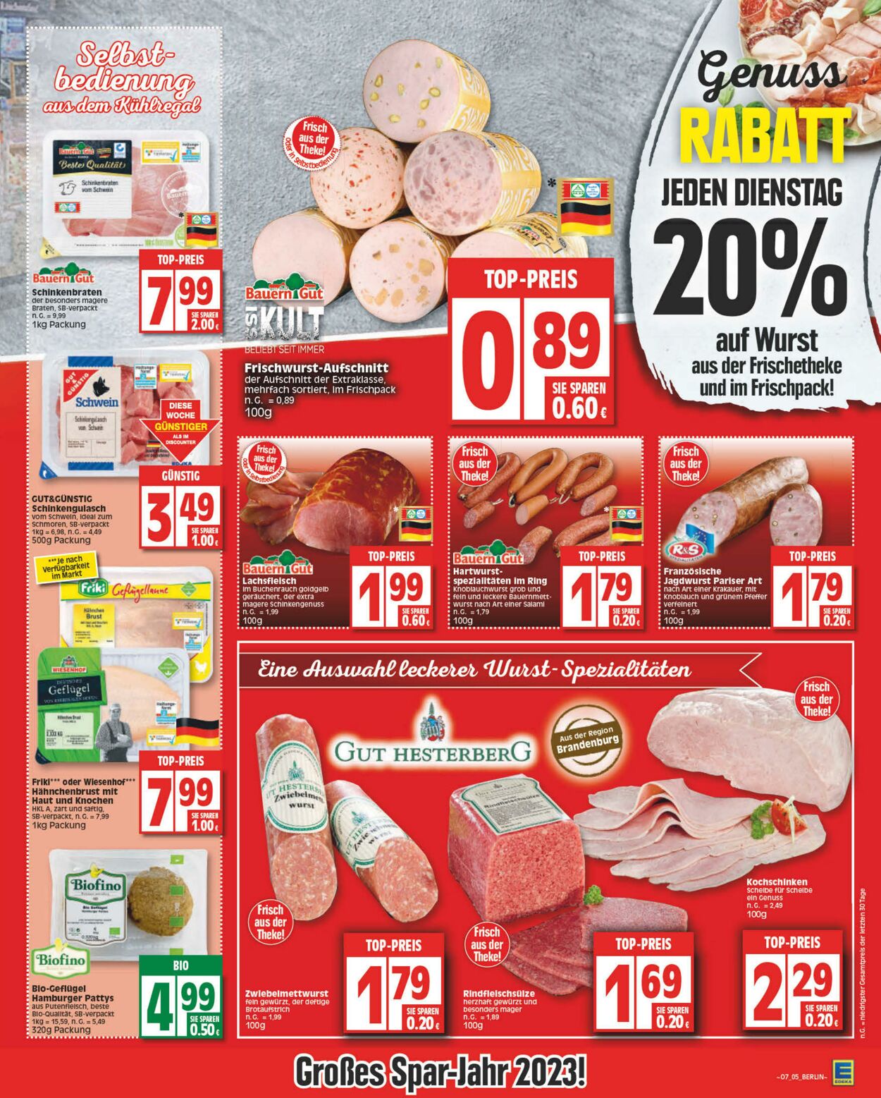 Prospekt Edeka 13.02.2023 - 18.02.2023