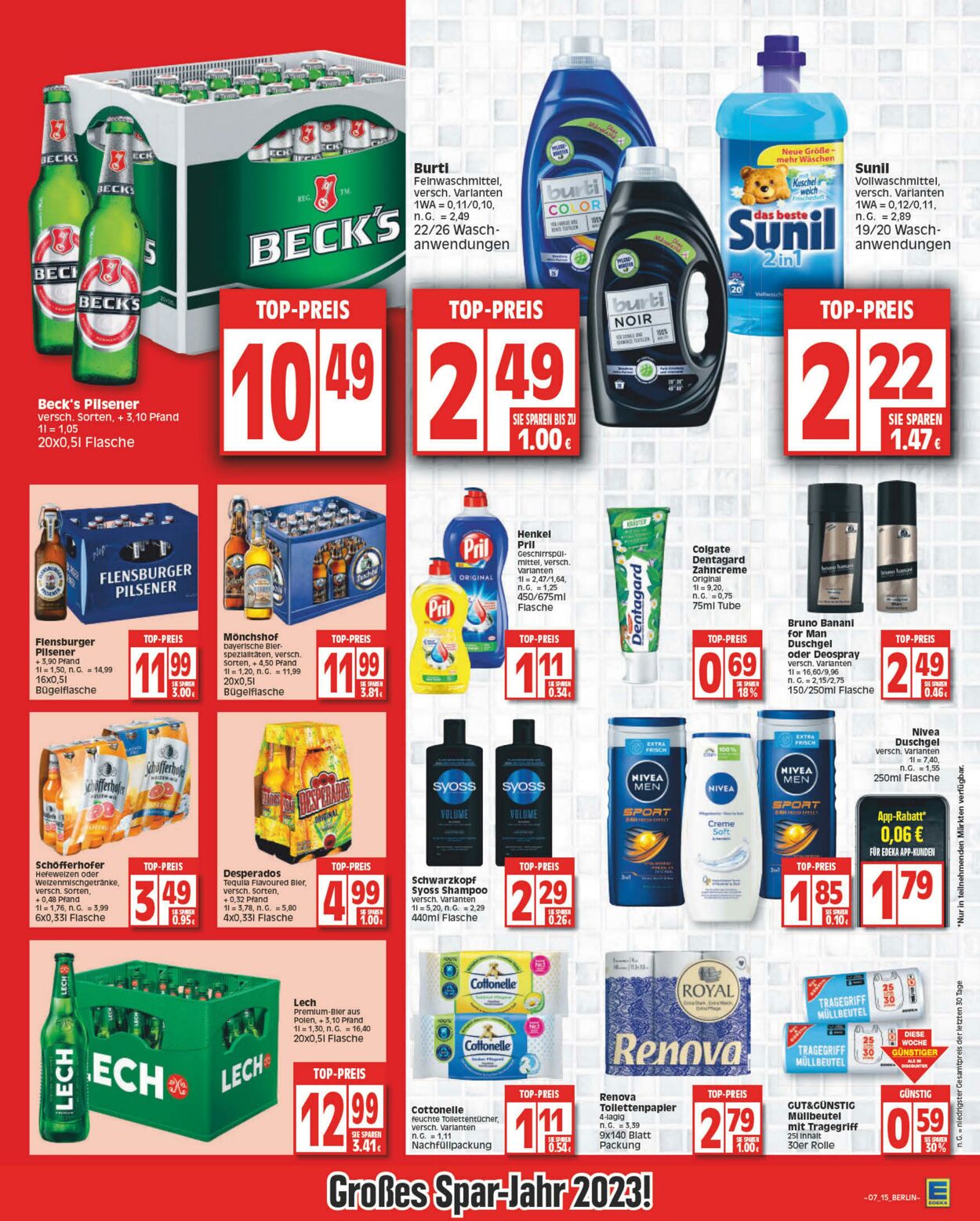 Prospekt Edeka 13.02.2023 - 18.02.2023