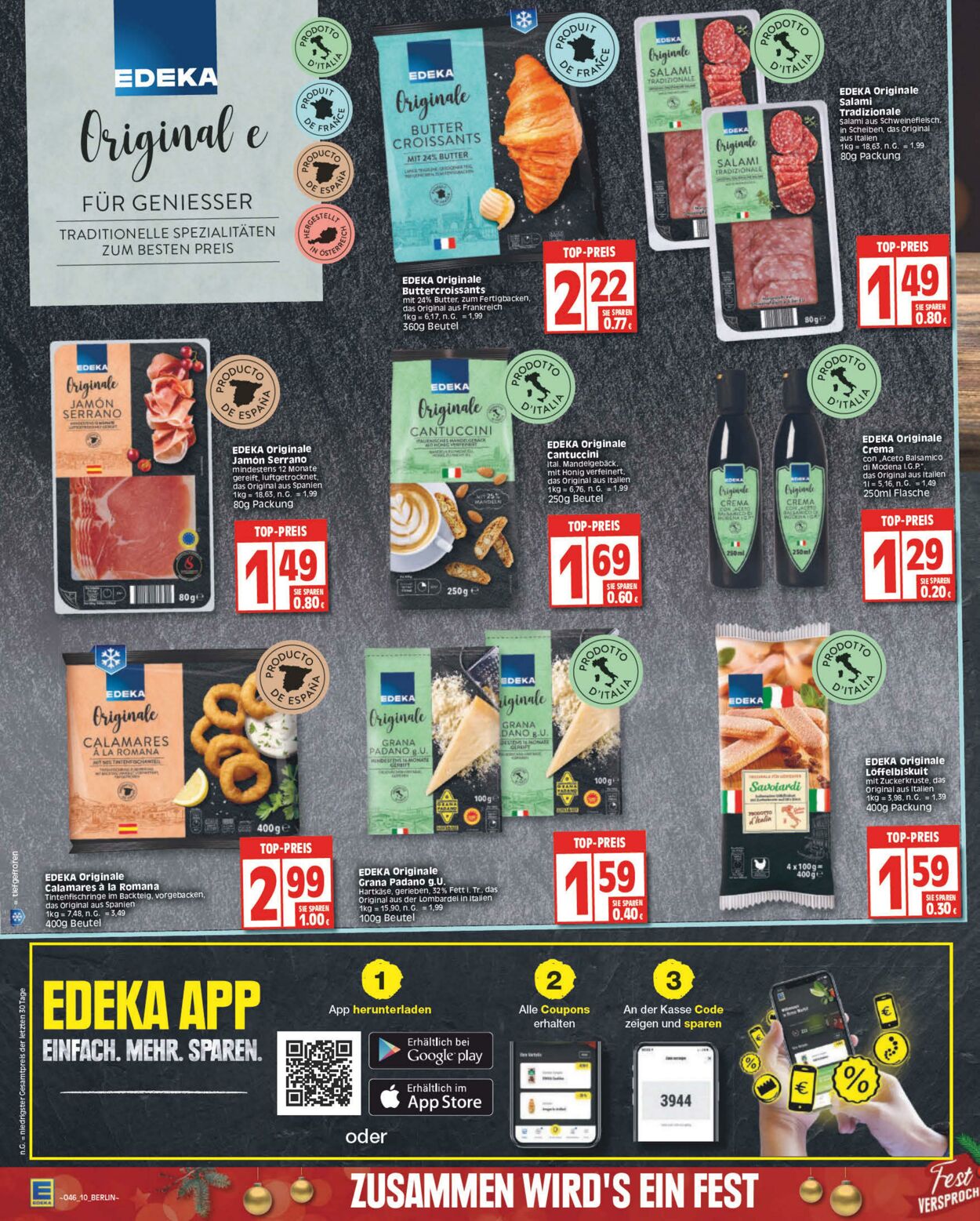 Prospekt Edeka 14.11.2022 - 19.11.2022