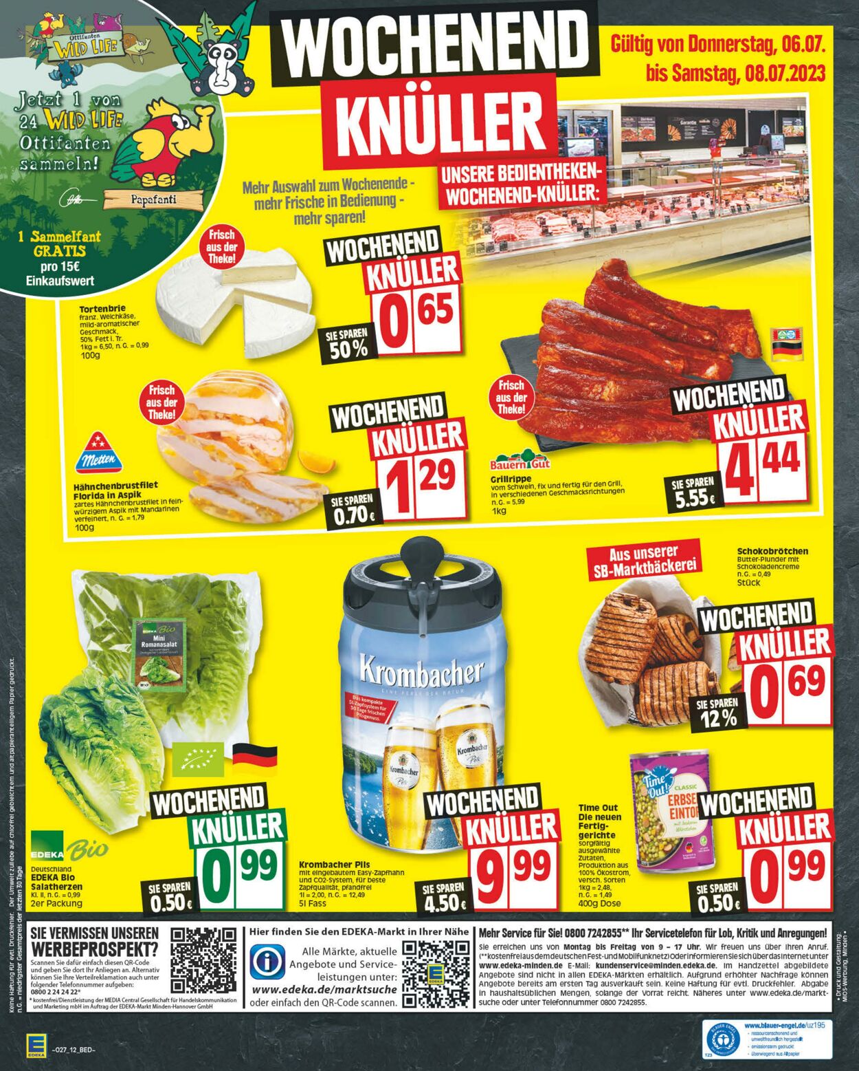 Prospekt Edeka 03.07.2023 - 08.07.2023