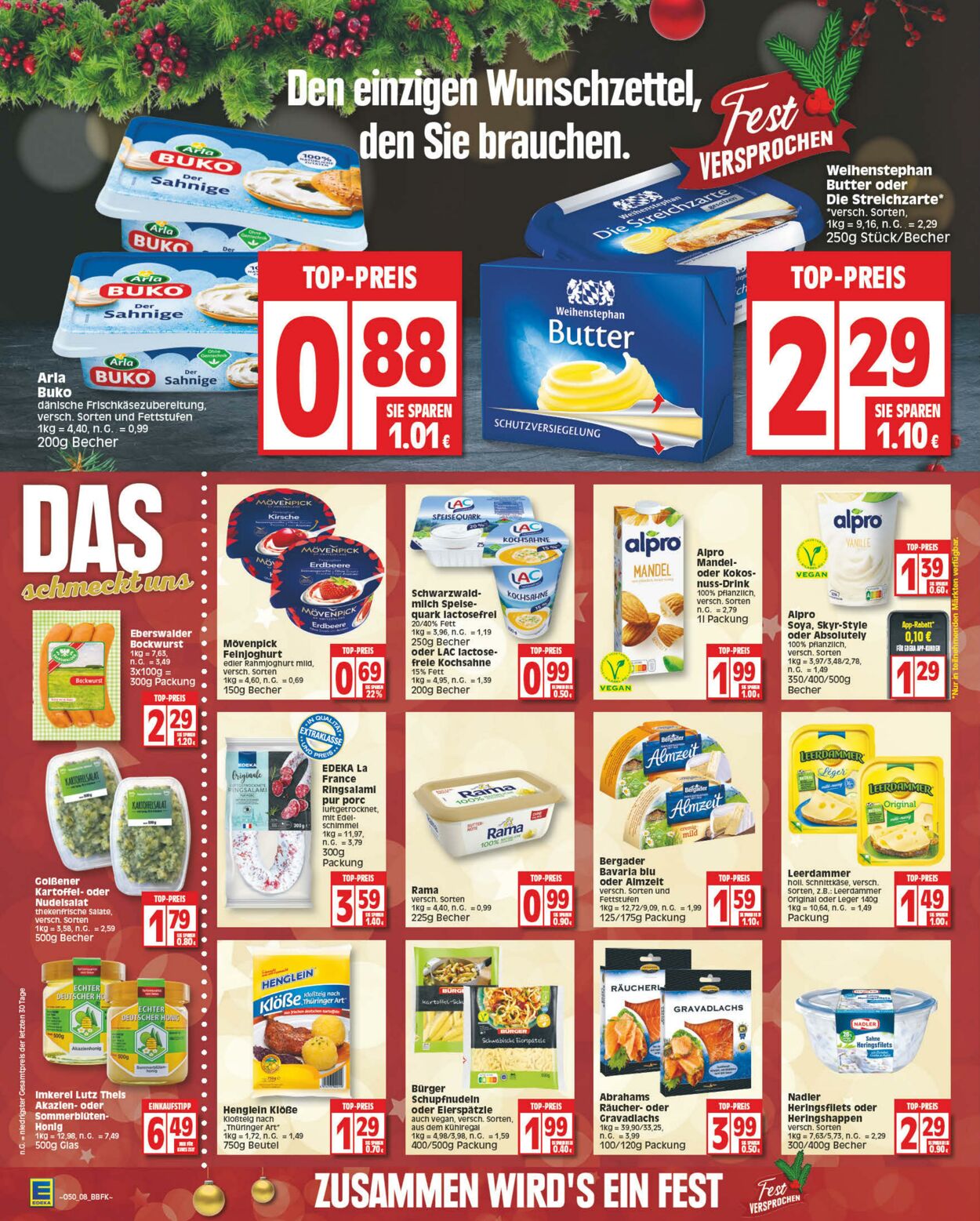 Prospekt Edeka 12.12.2022 - 17.12.2022