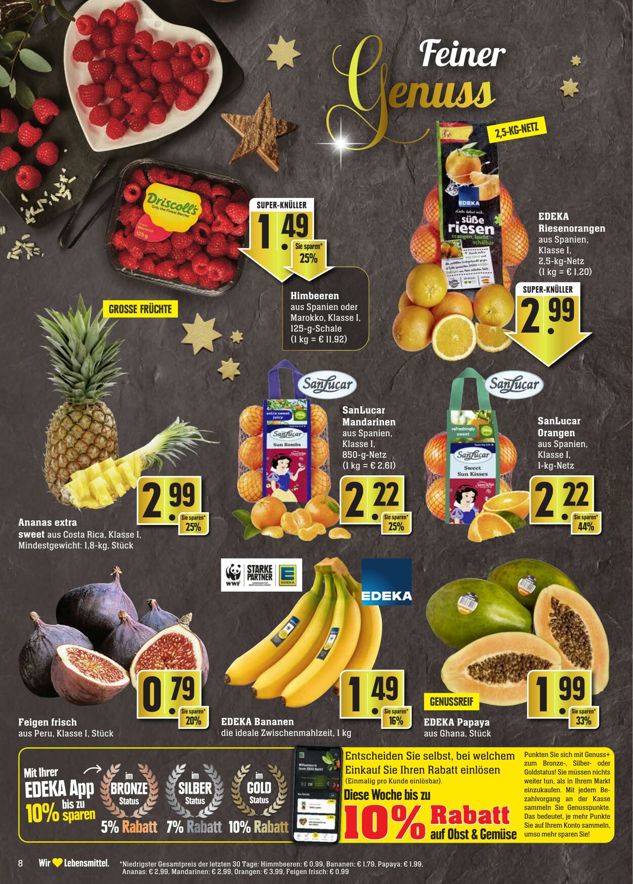 Prospekt Edeka 19.12.2022 - 24.12.2022