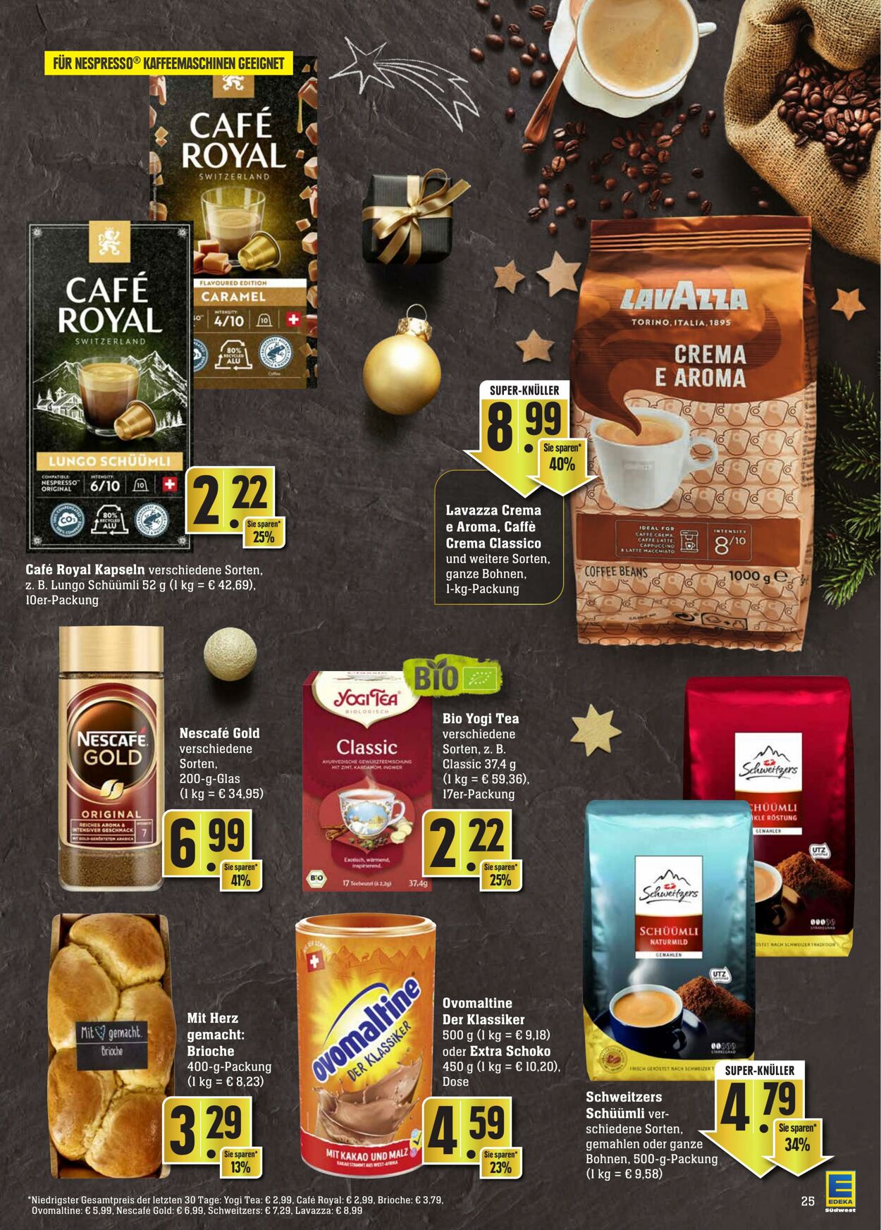 Prospekt Edeka 19.12.2022 - 24.12.2022