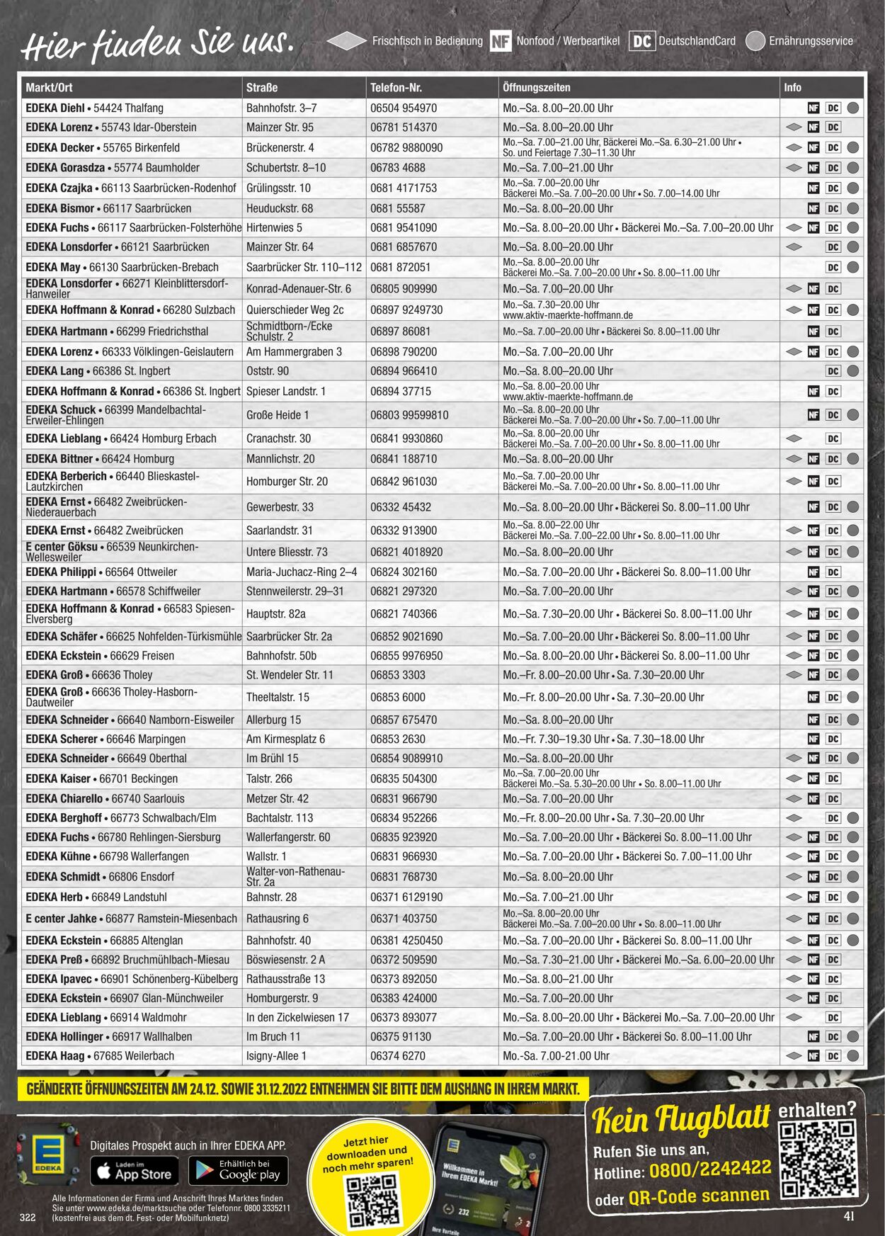 Prospekt Edeka 19.12.2022 - 24.12.2022