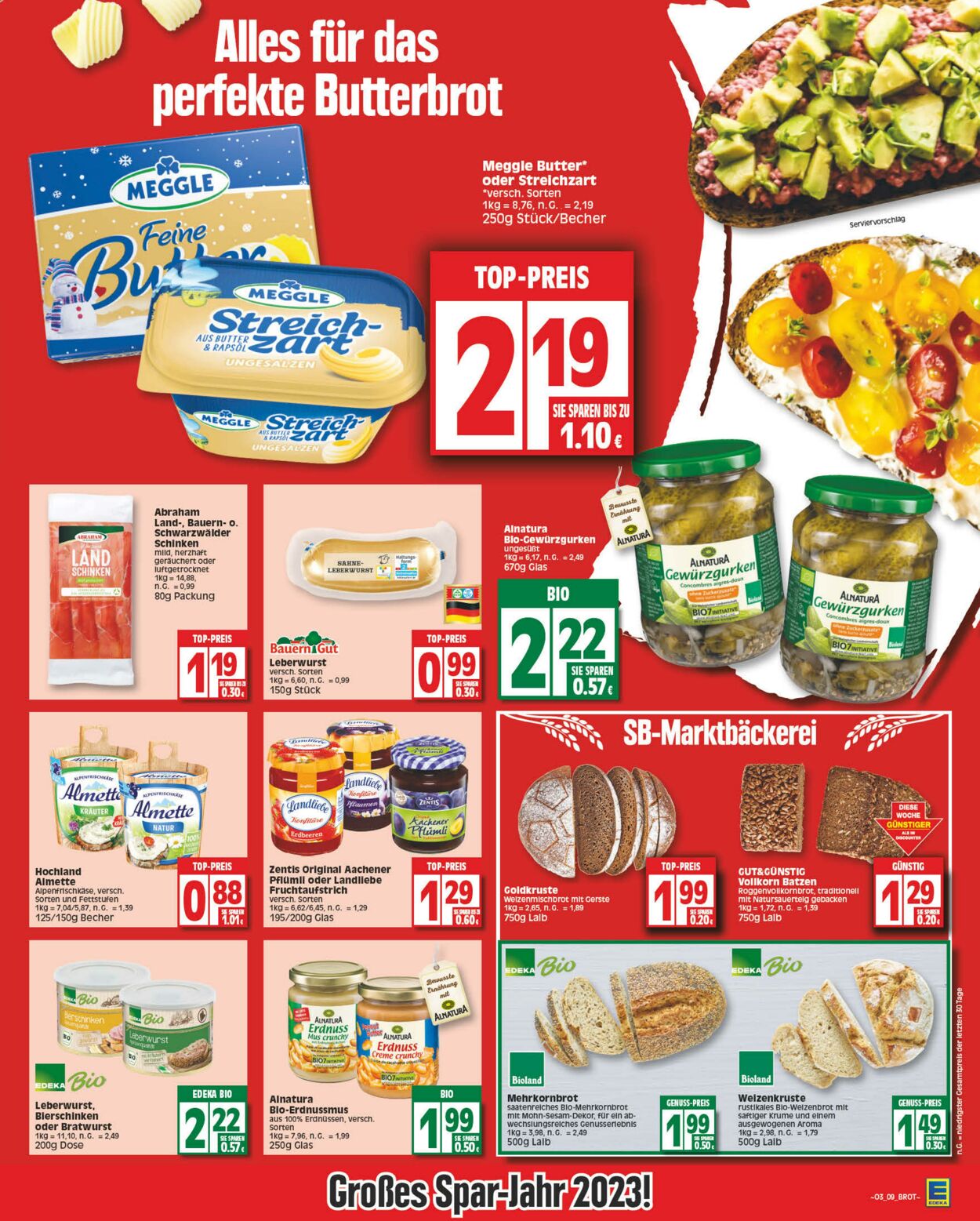 Prospekt Edeka 16.01.2023 - 21.01.2023