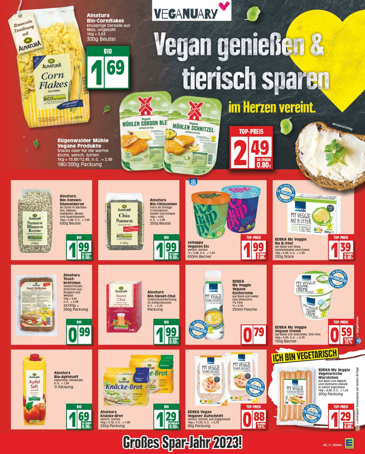 Prospekt Edeka 16.01.2023 - 21.01.2023