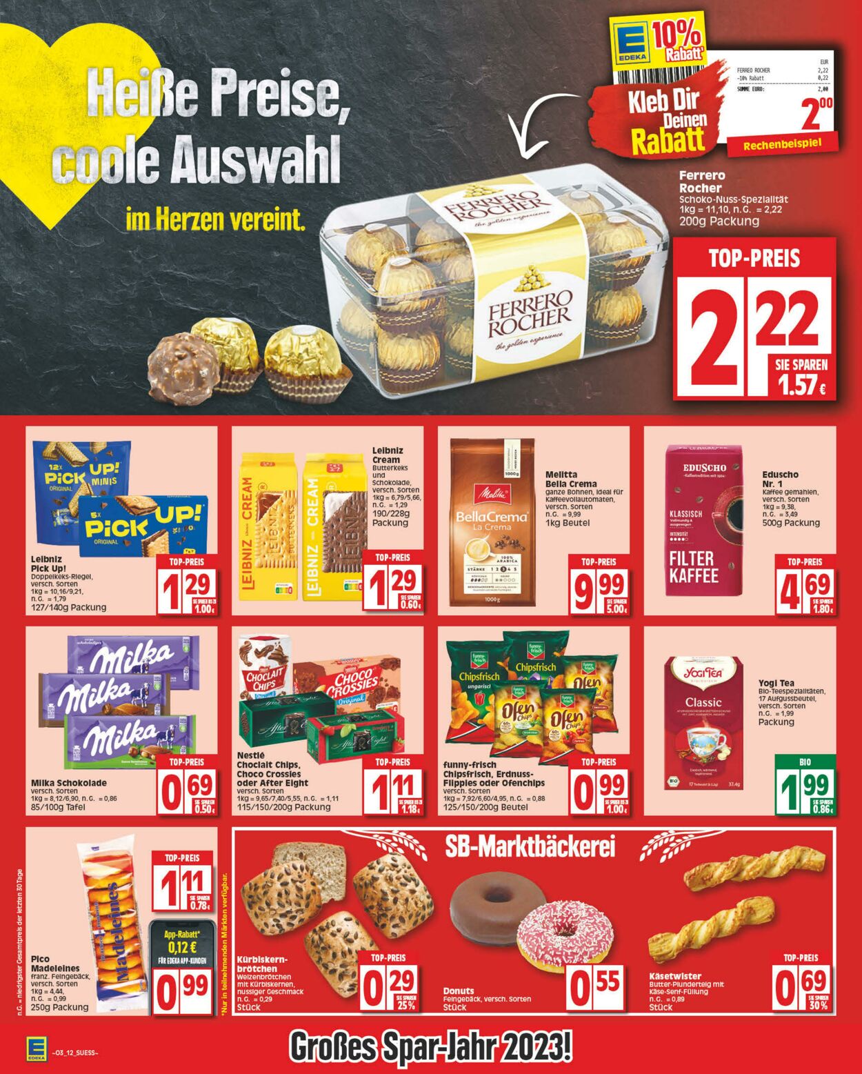 Prospekt Edeka 16.01.2023 - 21.01.2023