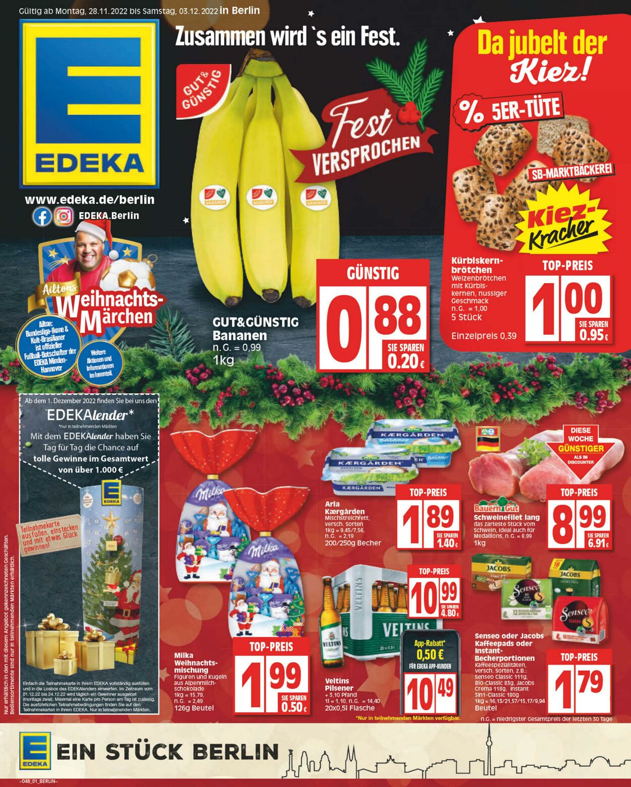 Prospekt Edeka 28.11.2022 - 03.12.2022