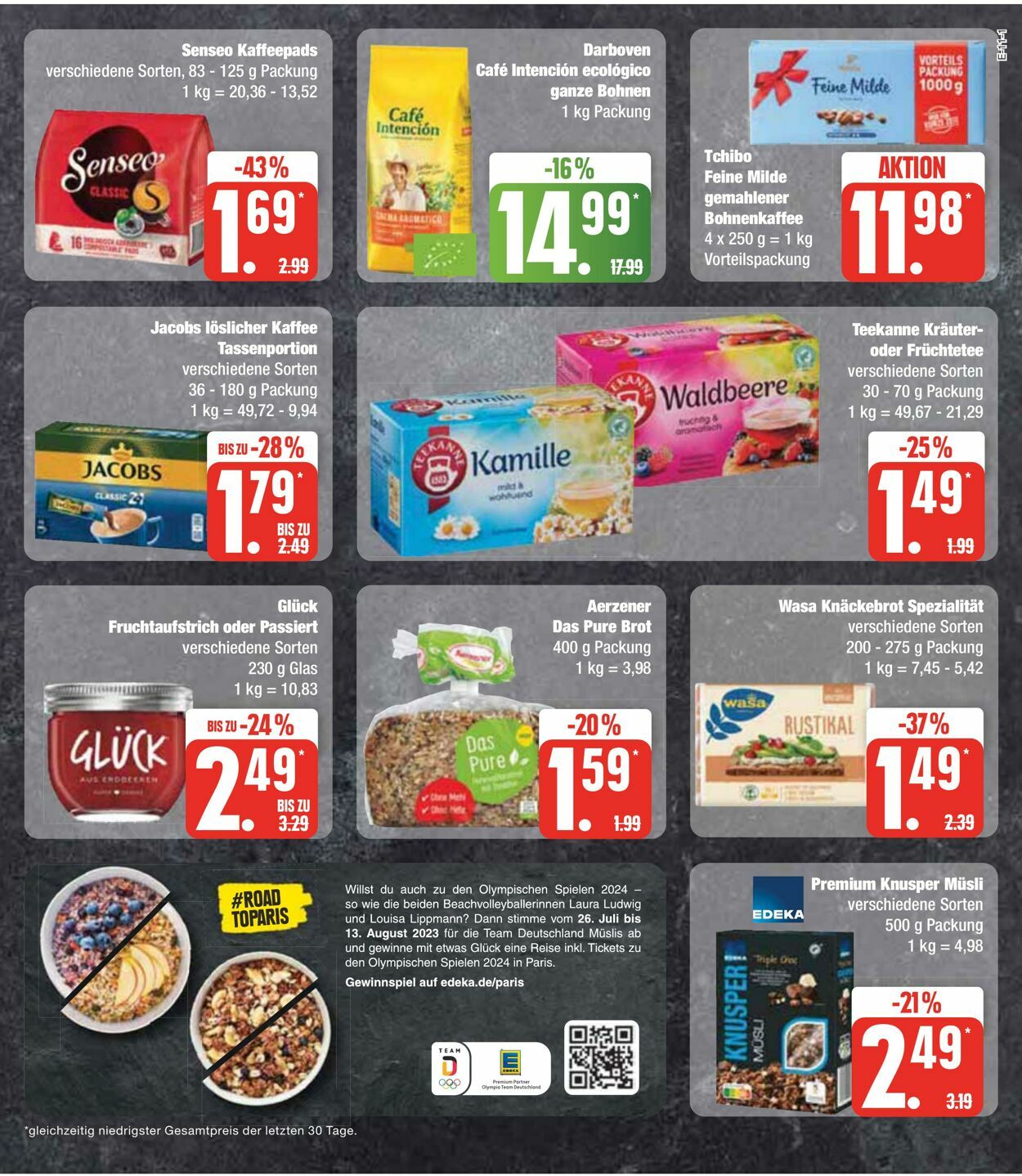 Prospekt Edeka 24.07.2023 - 29.07.2023