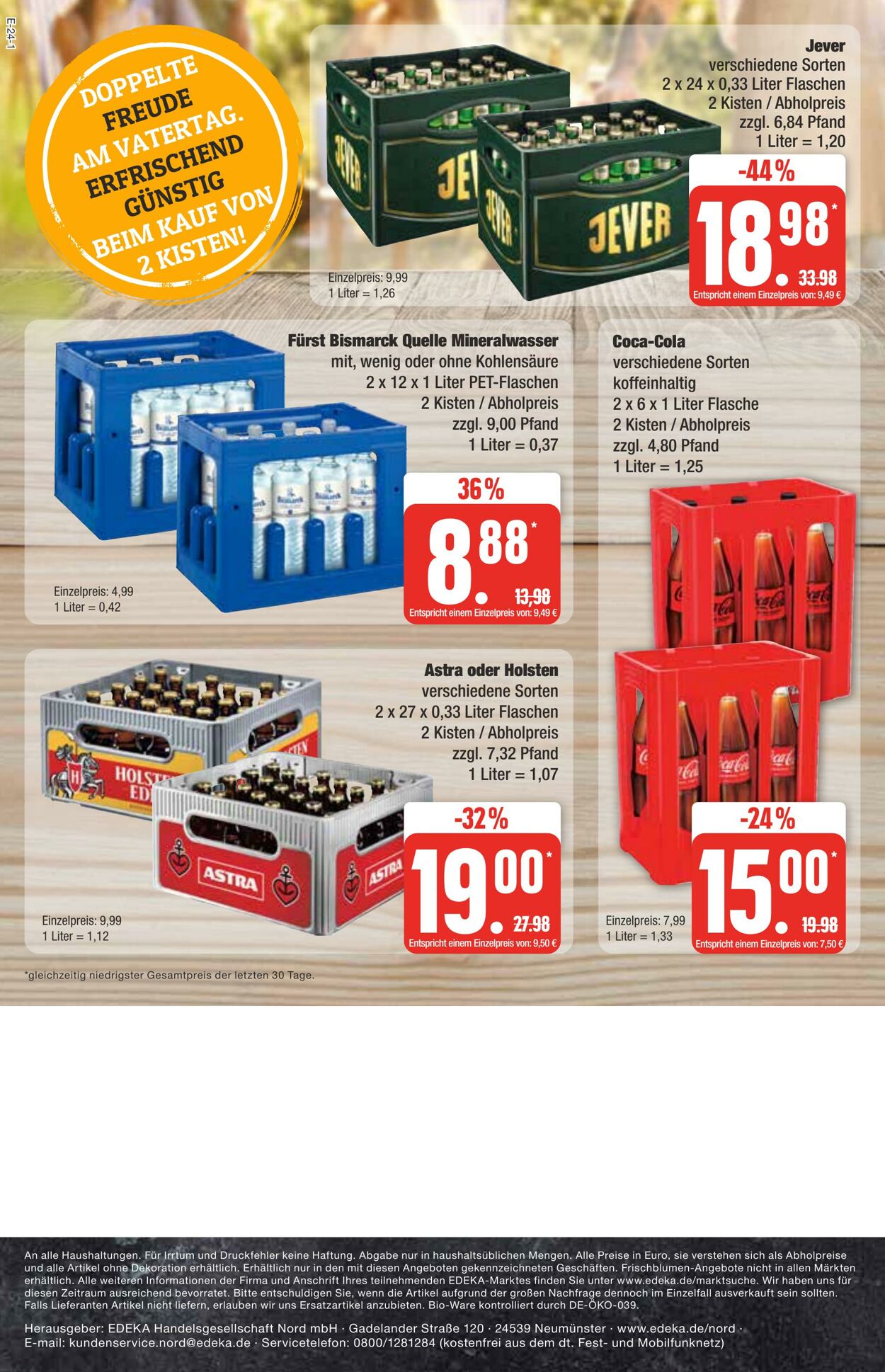 Prospekt Edeka 15.05.2023 - 20.05.2023