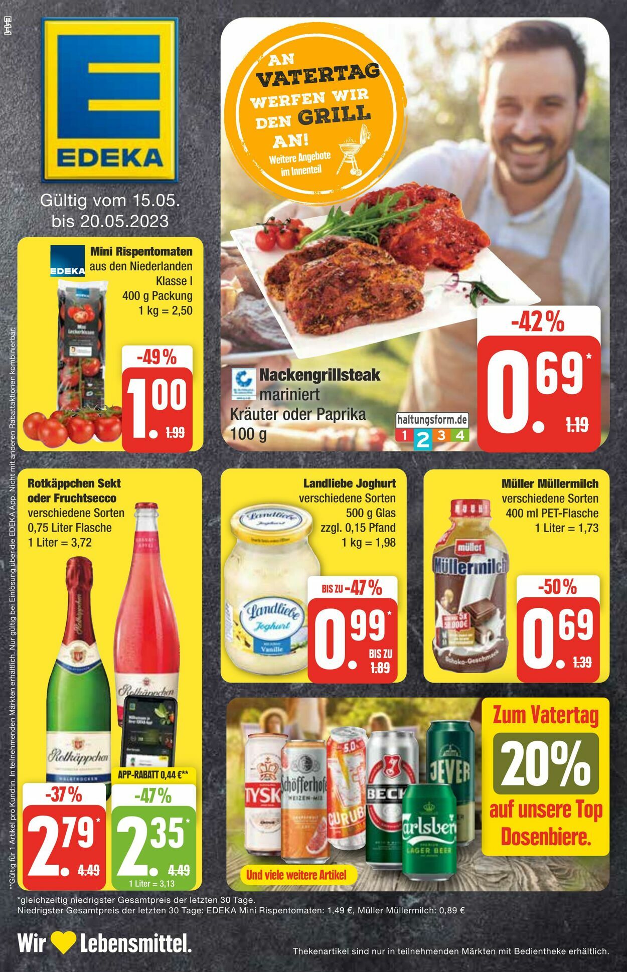 Prospekt Edeka 15.05.2023 - 20.05.2023