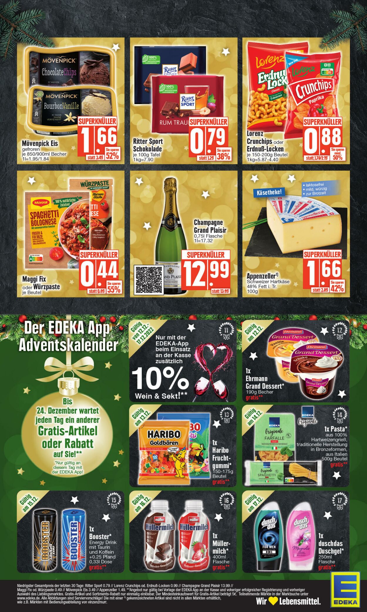 Prospekt Edeka 12.12.2022 - 17.12.2022