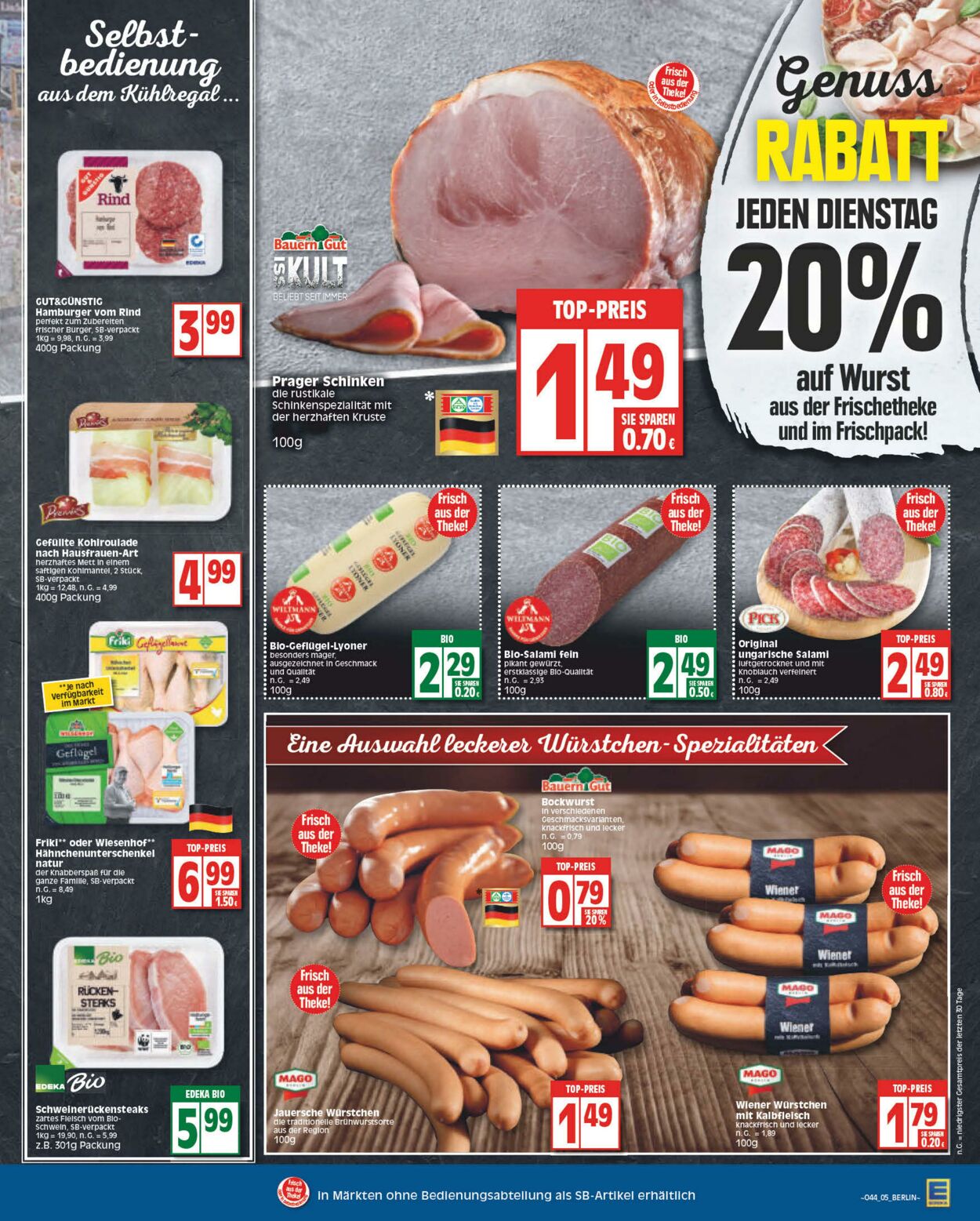 Prospekt Edeka 31.10.2022 - 05.11.2022