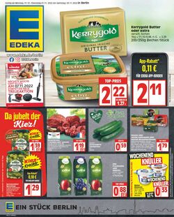 Prospekt Edeka 31.10.2022 - 05.11.2022