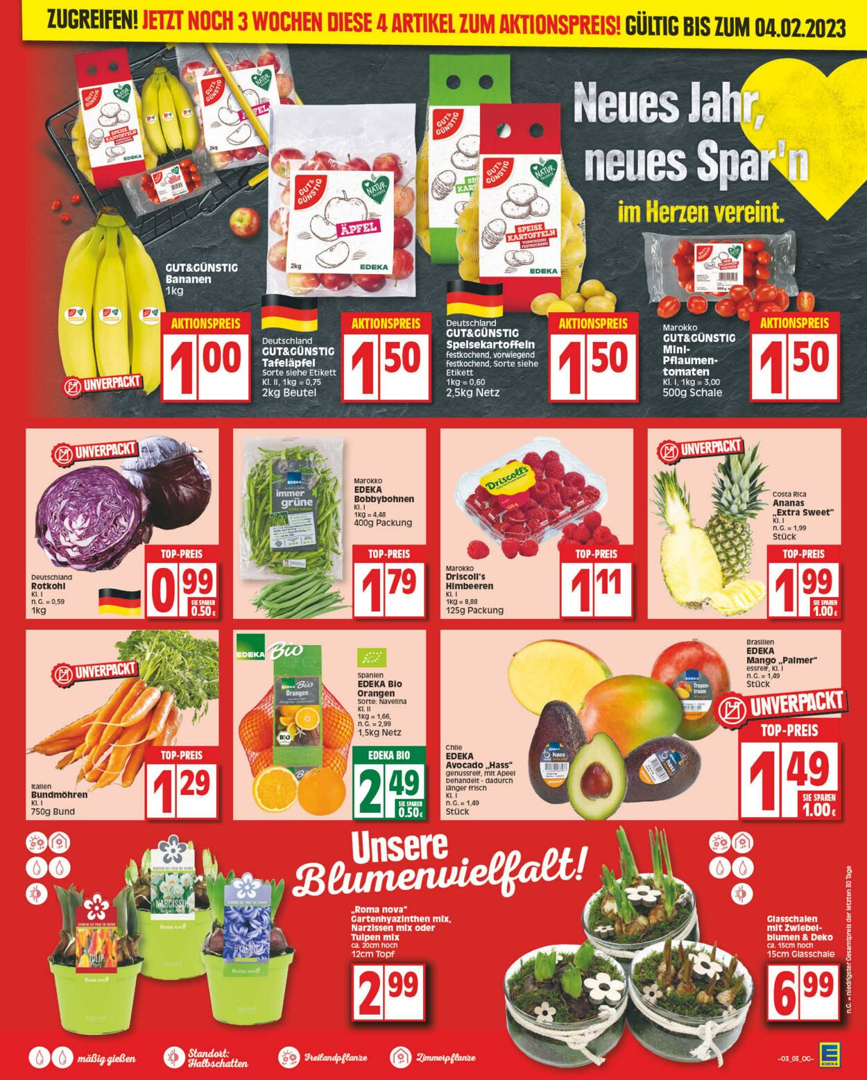 Prospekt Edeka 16.01.2023 - 21.01.2023