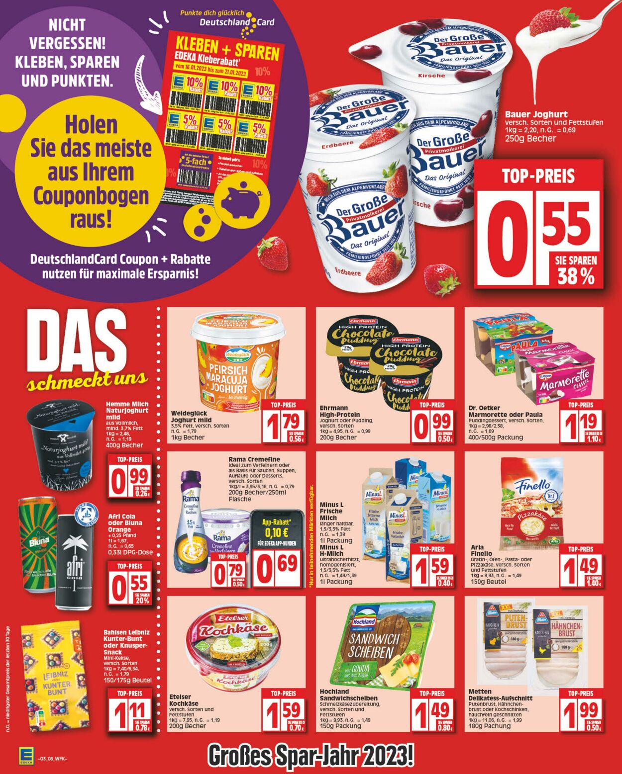 Prospekt Edeka 16.01.2023 - 21.01.2023