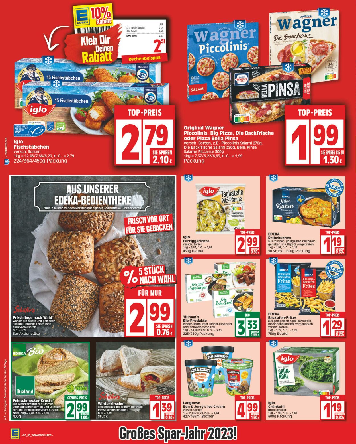 Prospekt Edeka 16.01.2023 - 21.01.2023