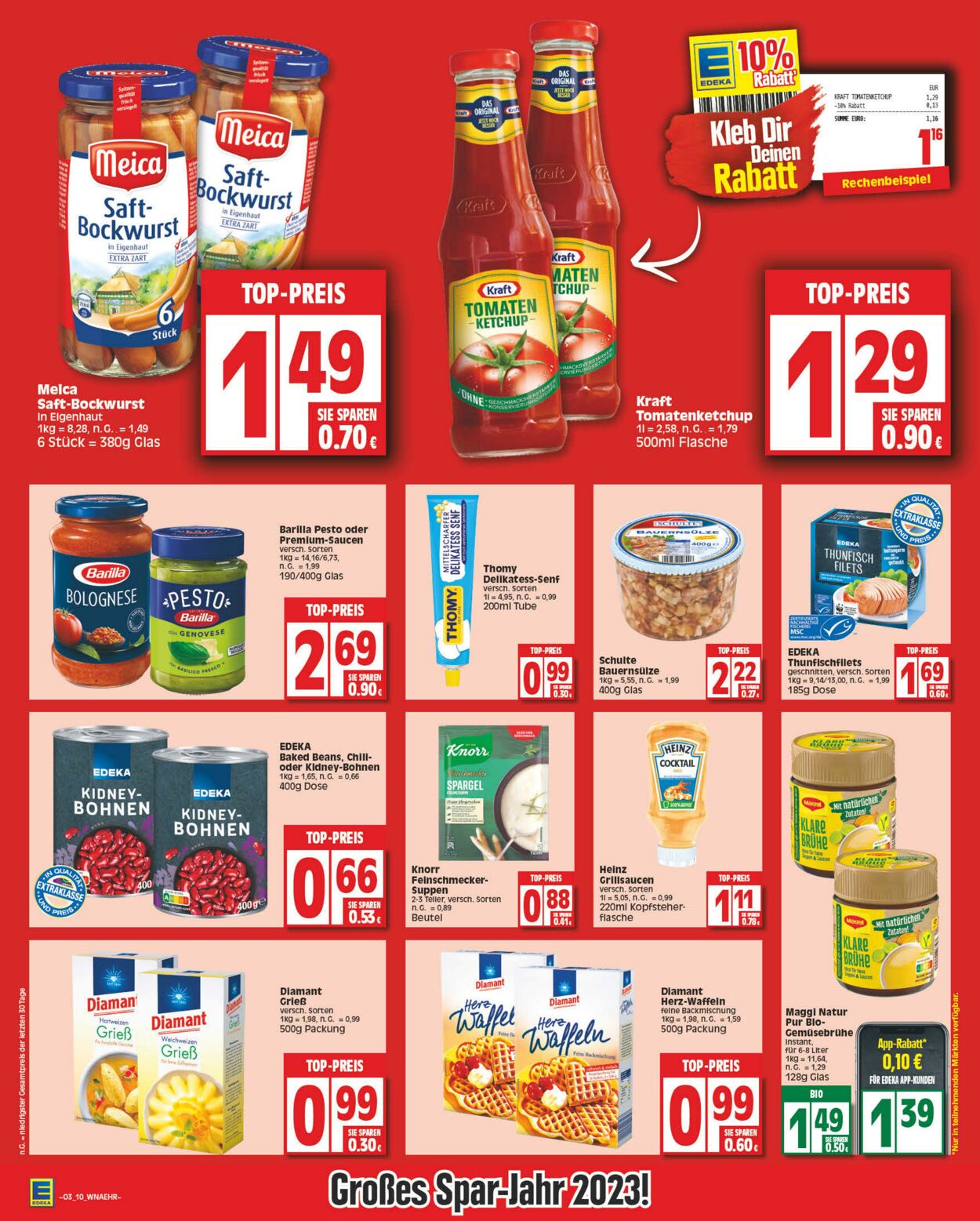 Prospekt Edeka 16.01.2023 - 21.01.2023