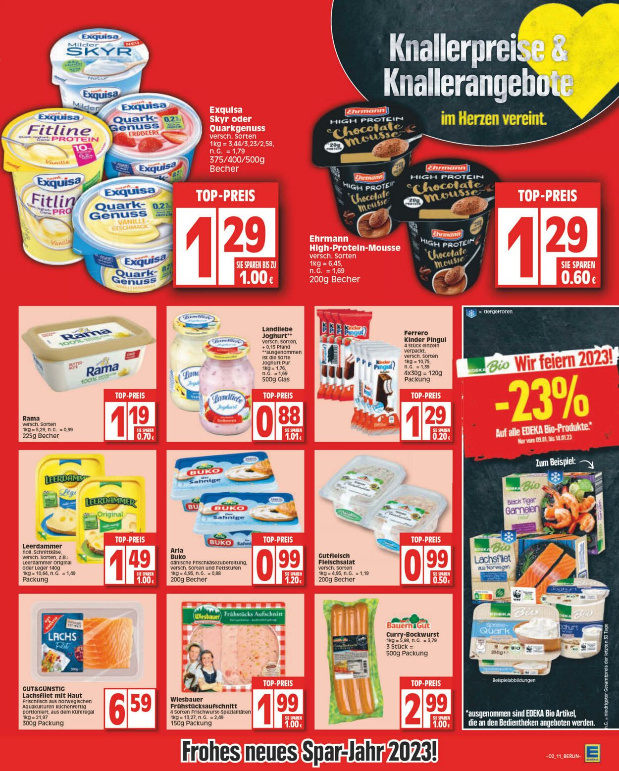 Prospekt Edeka 09.01.2023 - 14.01.2023