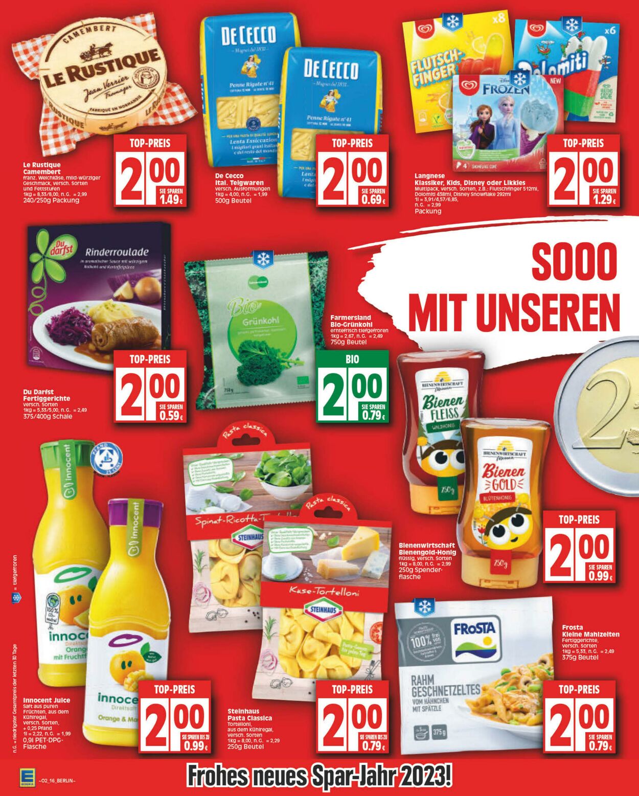 Prospekt Edeka 09.01.2023 - 14.01.2023