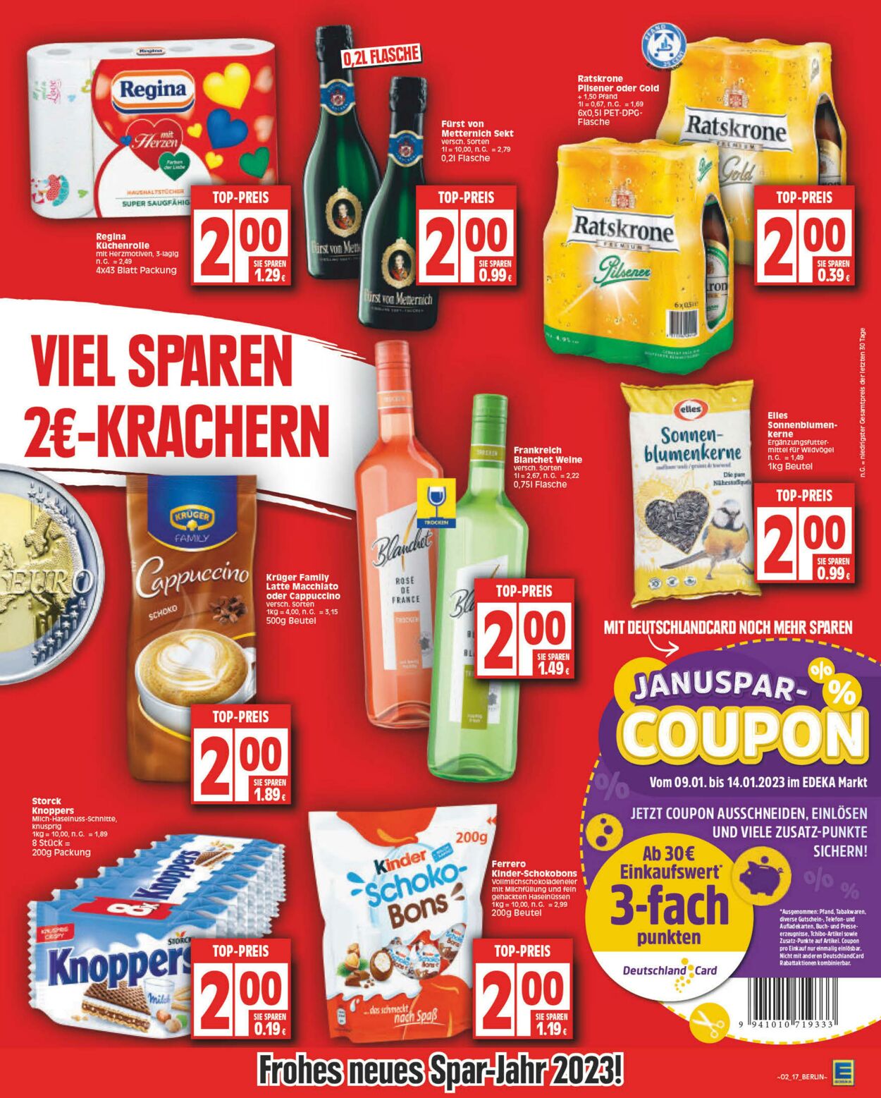 Prospekt Edeka 09.01.2023 - 14.01.2023